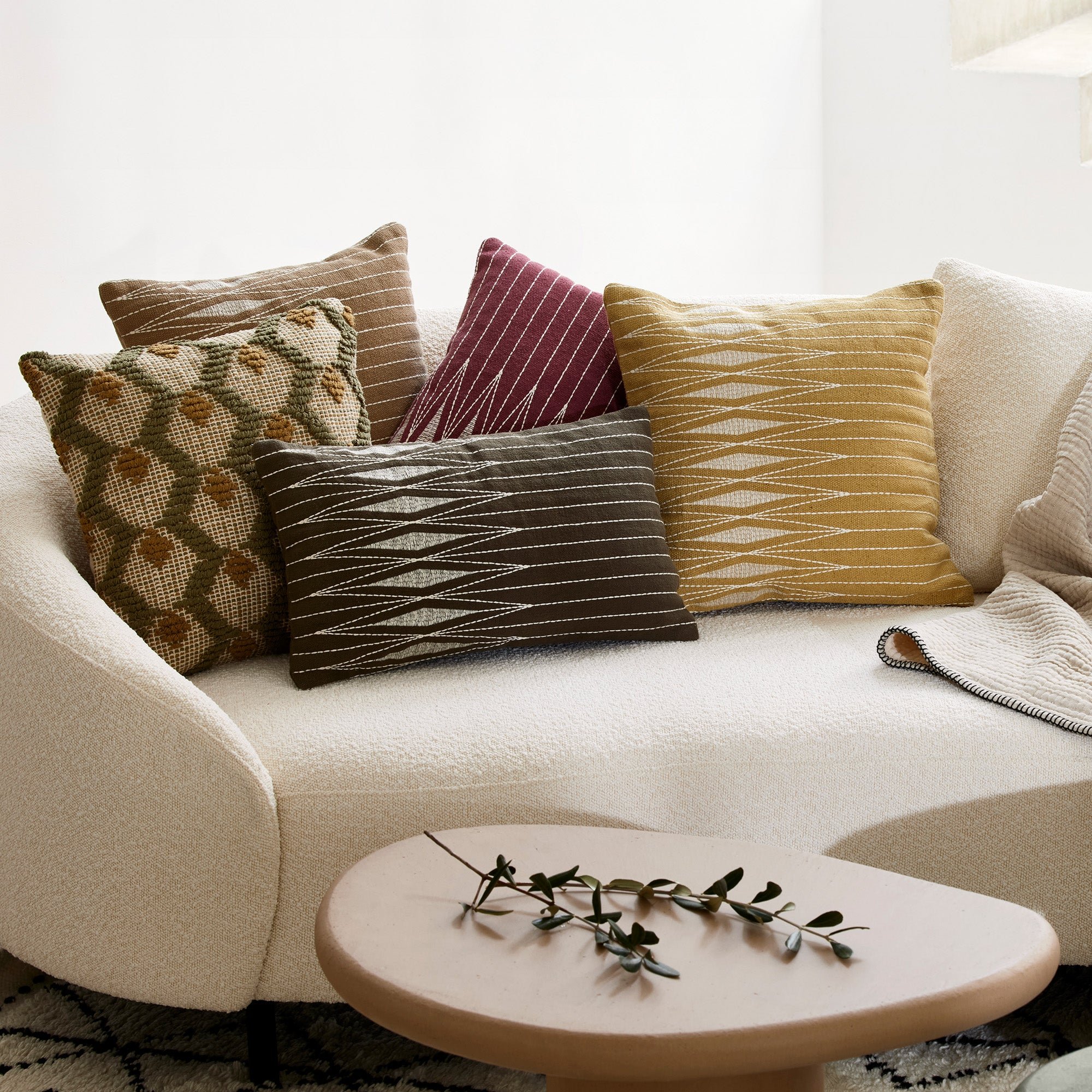 Cushion cover MADURA Yellow