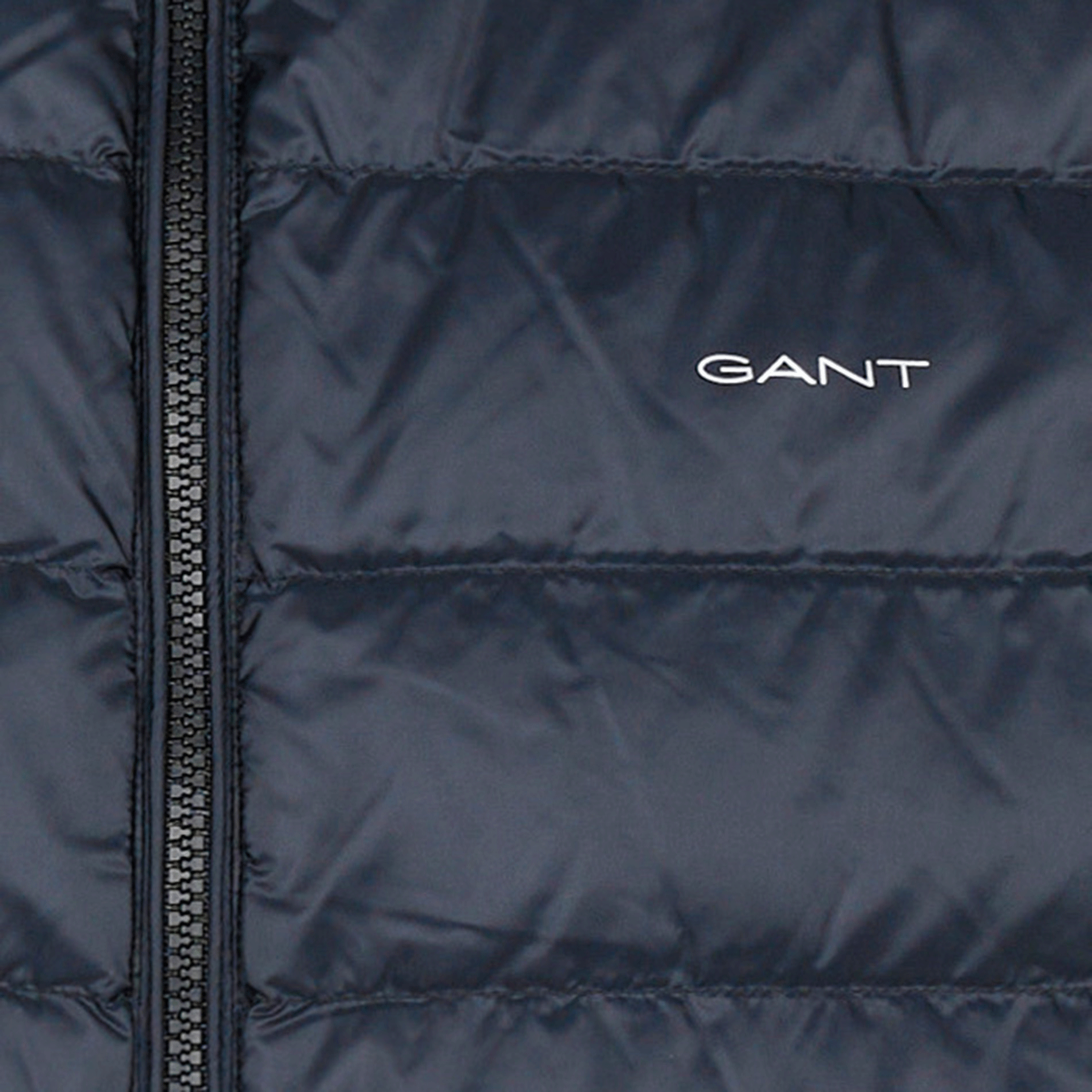 Quilted padded gilet GANT Black