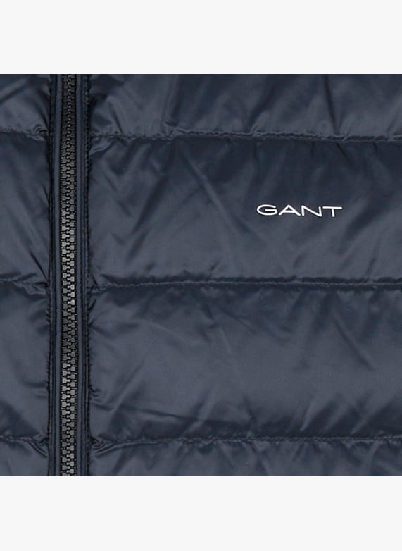 Doudoune matelassée sans manches Noir Gant Homme Place des