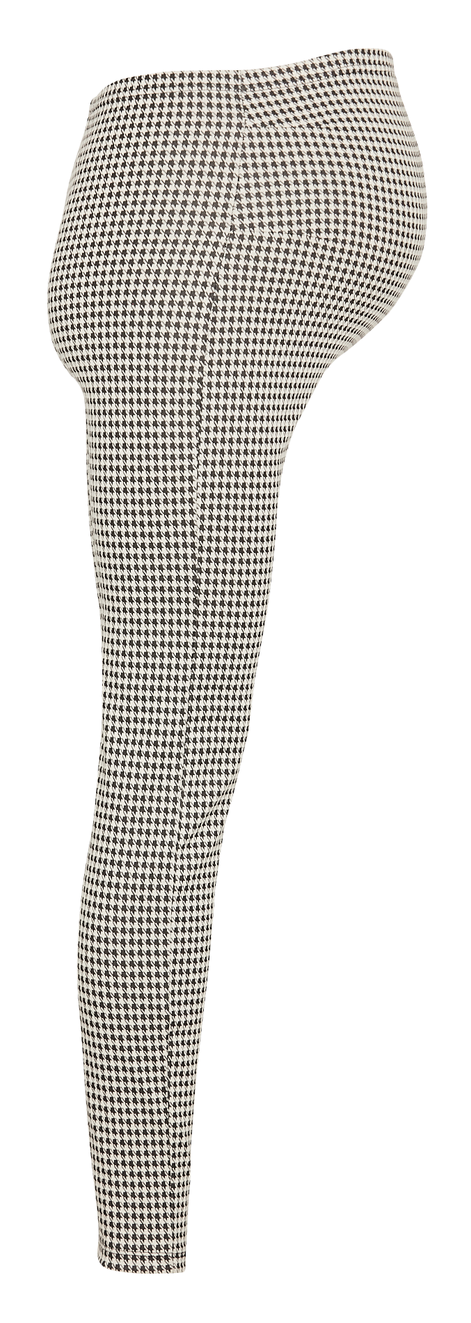 Pantalon slim imprimé en coton mélangé MAMALICIOUS Black