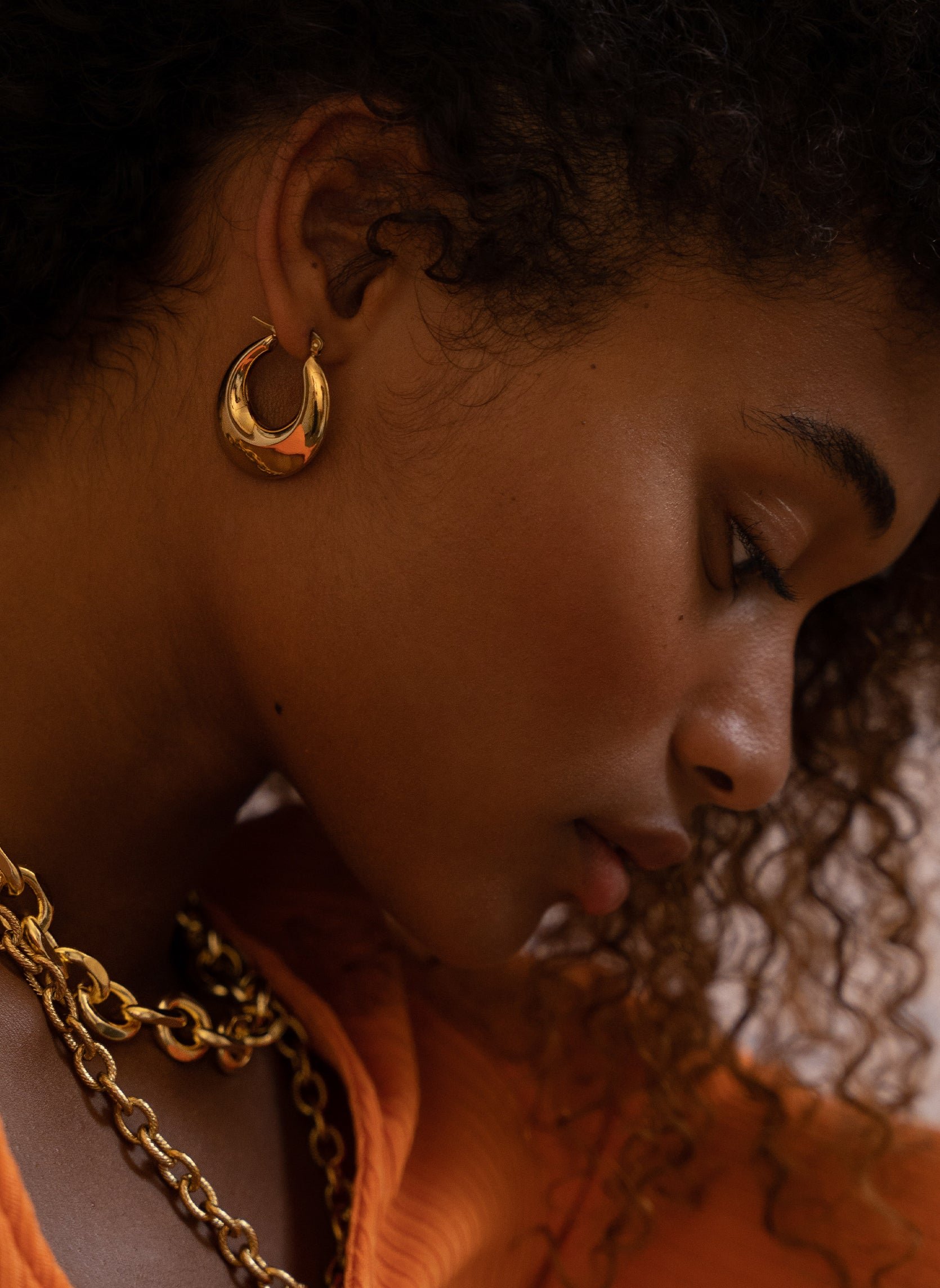 Hoops Earrings AEC Paris Golden