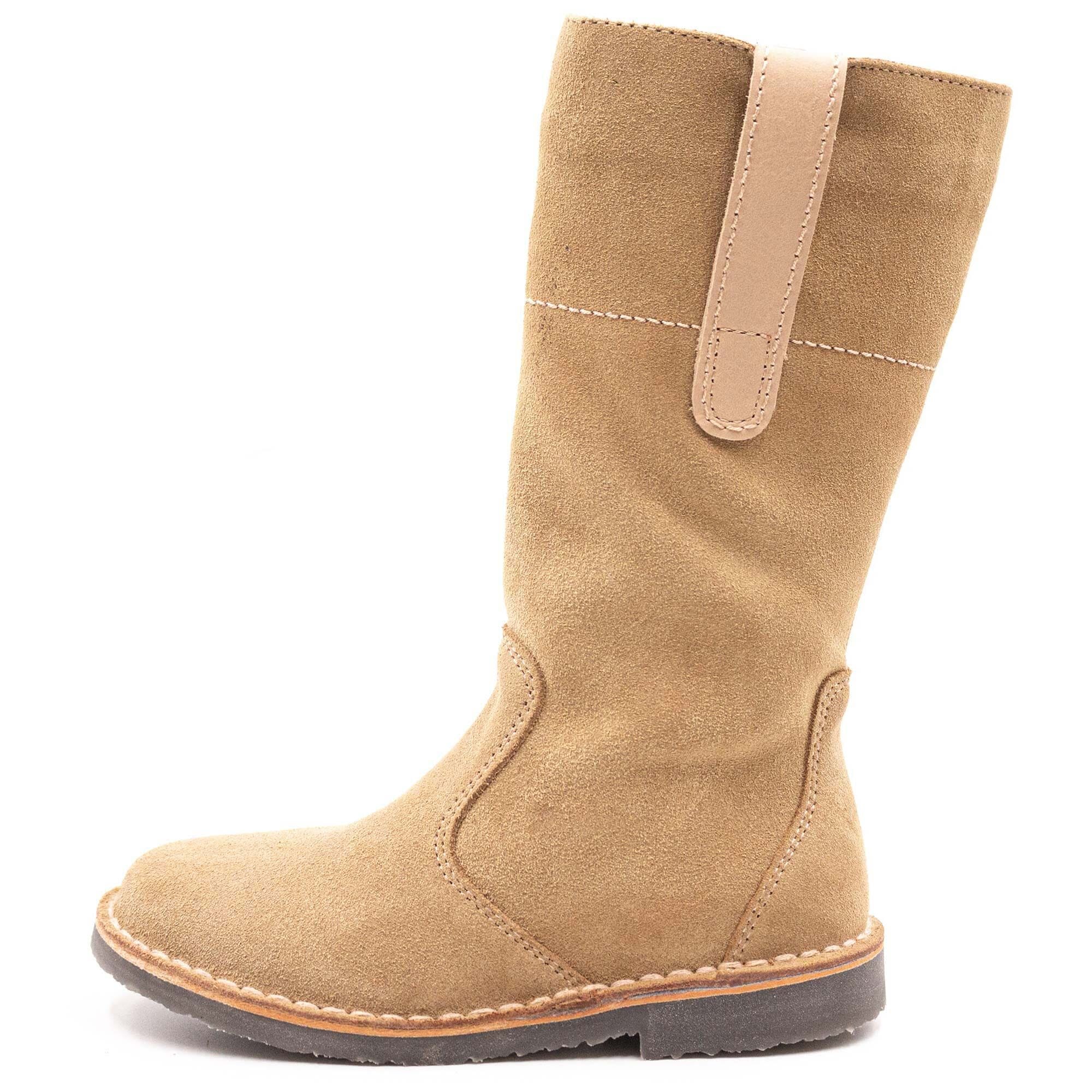 Suede boots Boni & Sidonie Beige