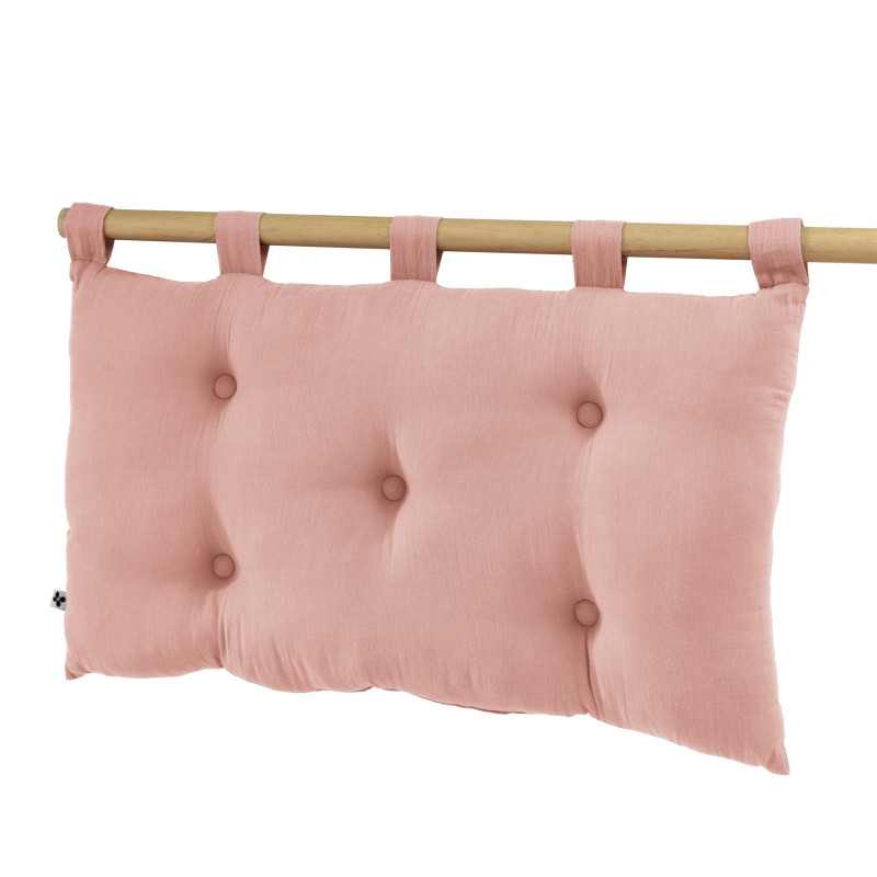 Cotton gauze headboard L'EFFET PAPILLON Pink