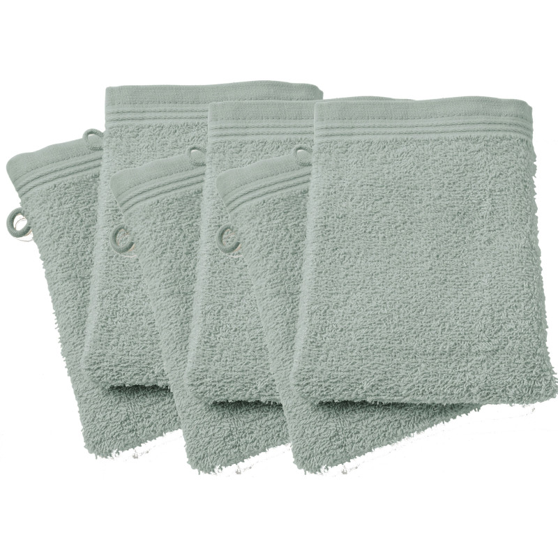 Set of 2 washcloths COTON PUR