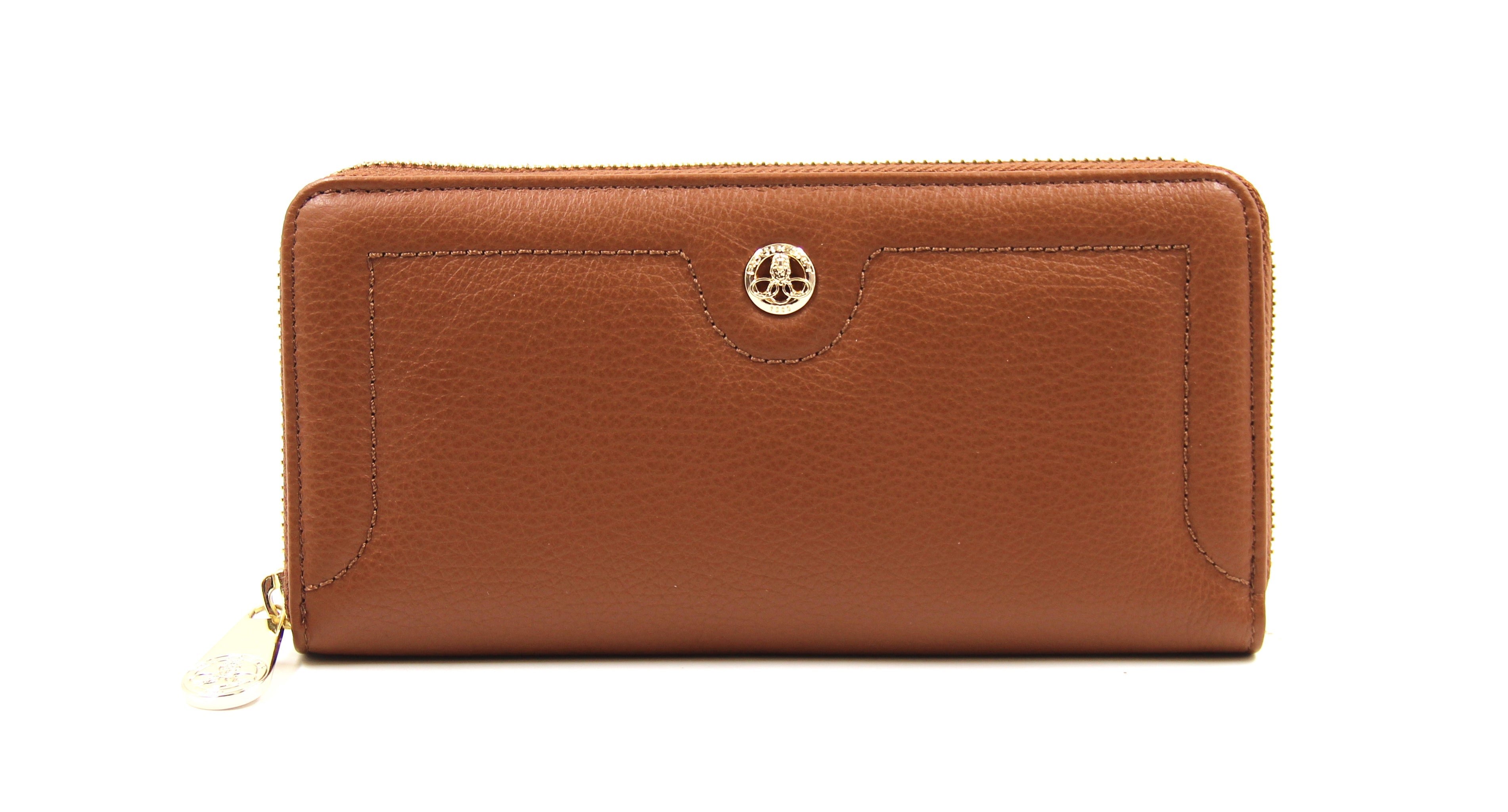 Leather coin purse POURCHET