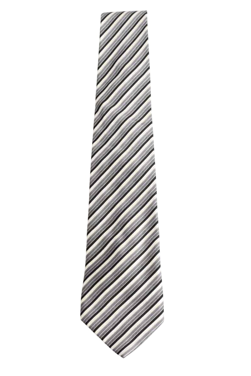 Navelli silk tie KENZO - SECONDE MAIN Grey