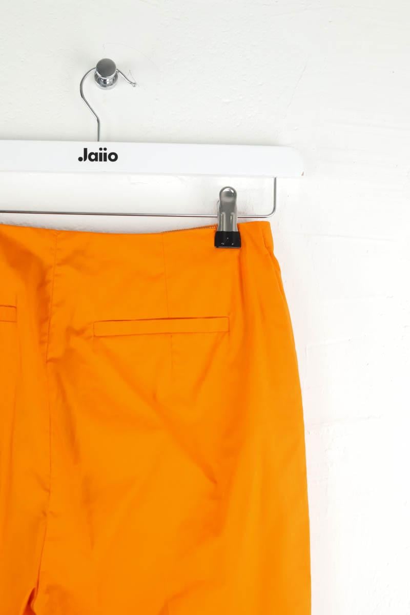 Slim-fit cotton cargo pants PAULE KA - Seconde main Orange
