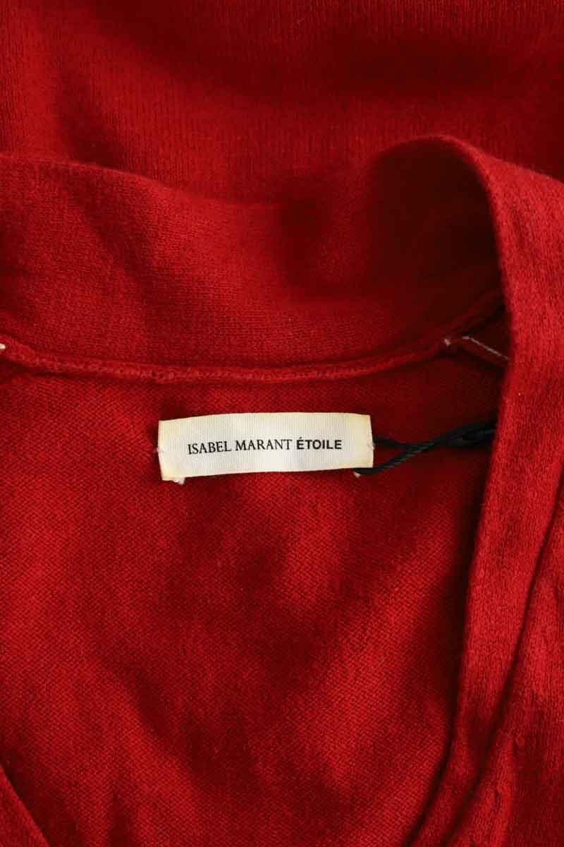Cotton pullover ISABEL MARANT ÉTOILE - SECONDE MAIN Red