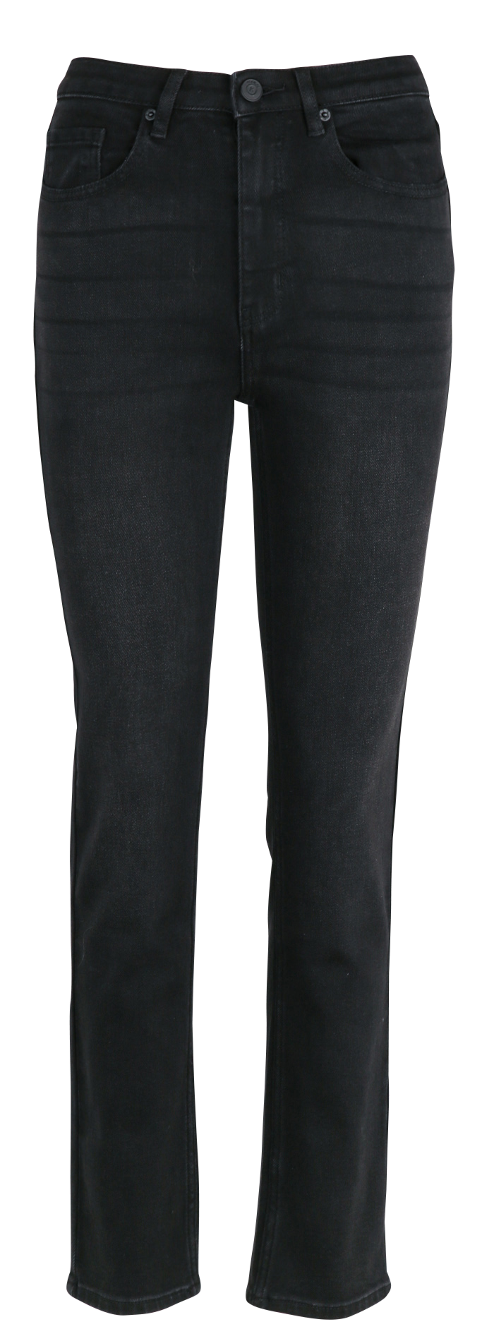 Jean droit en coton mélangé KOOKAI Gris