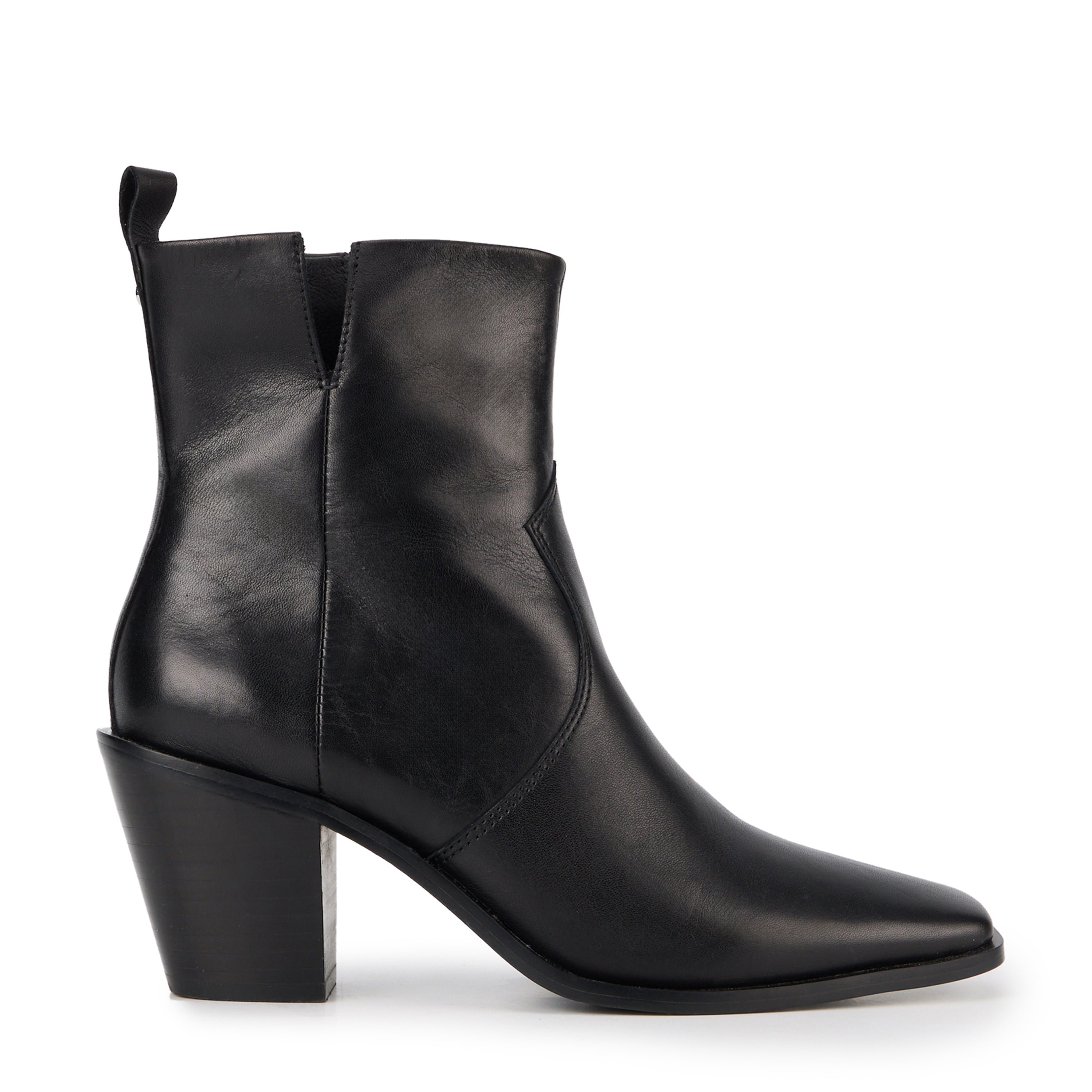 Shiny leather bag BONS BAISERS PARIS Black