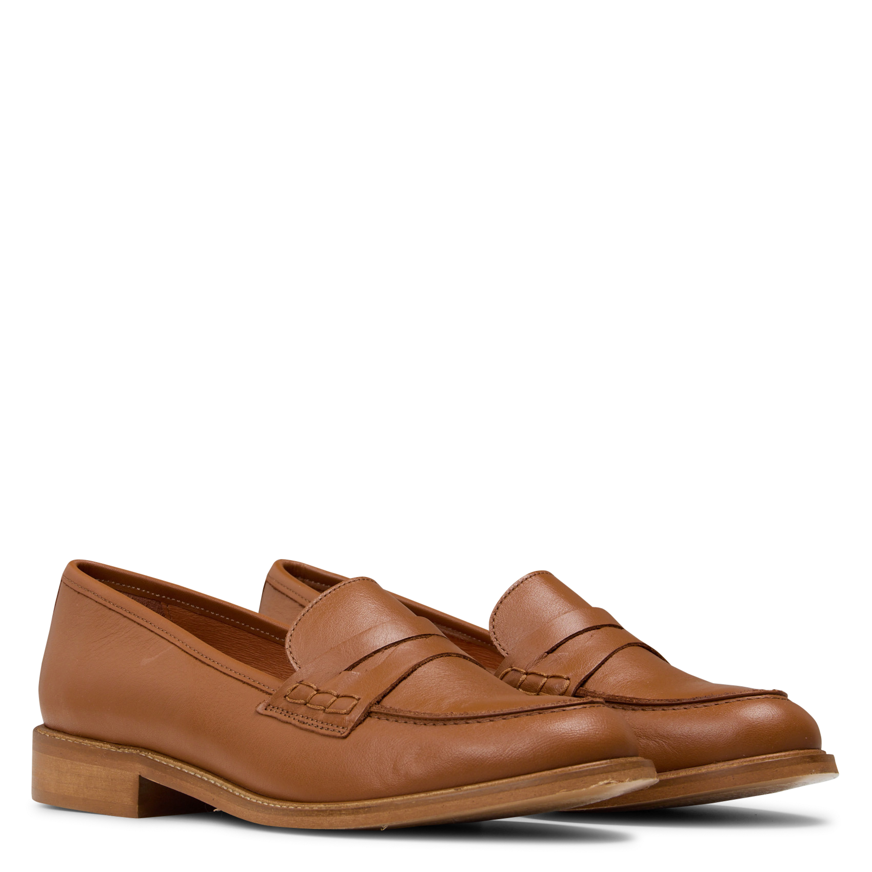 Mocassins en cuir MELLOW YELLOW Marron