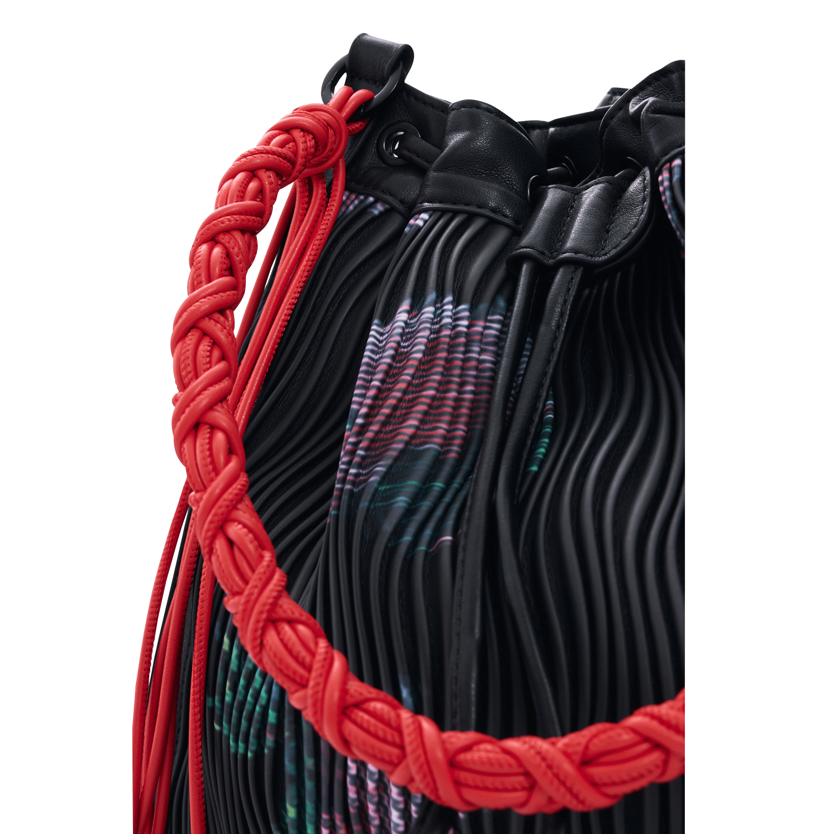 Backpack in textured printed fabric DESIGUAL Black