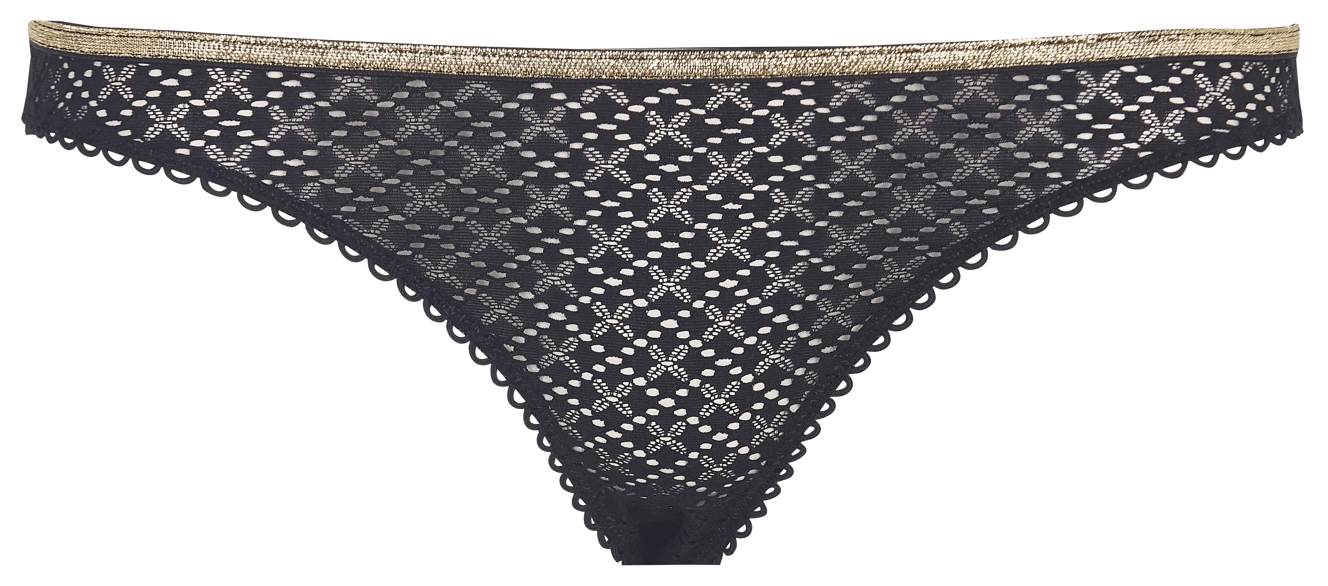 Culotte ajourée LA NOUVELLE Noir