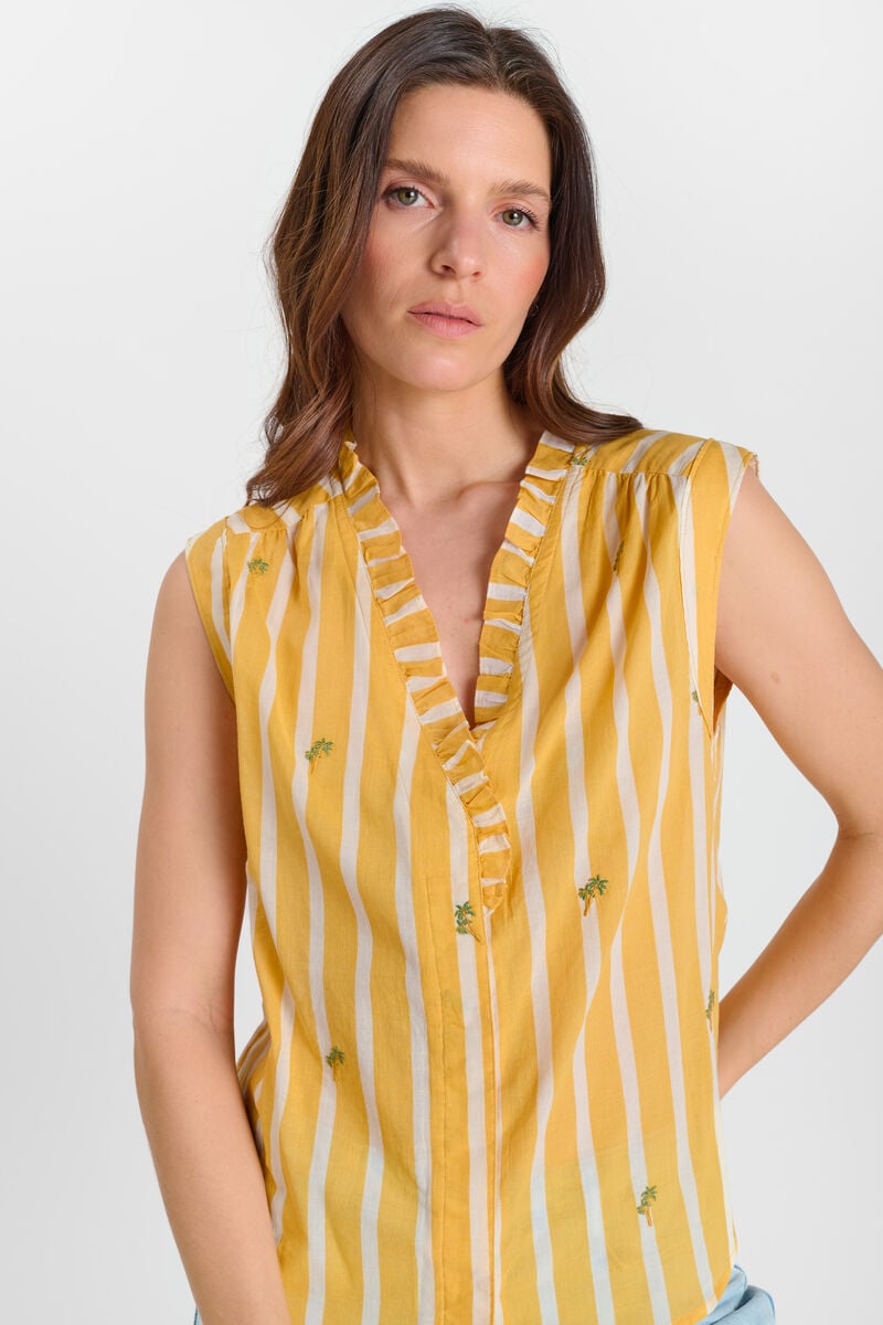 Shirt LE TEMPS DES CERISES Yellow