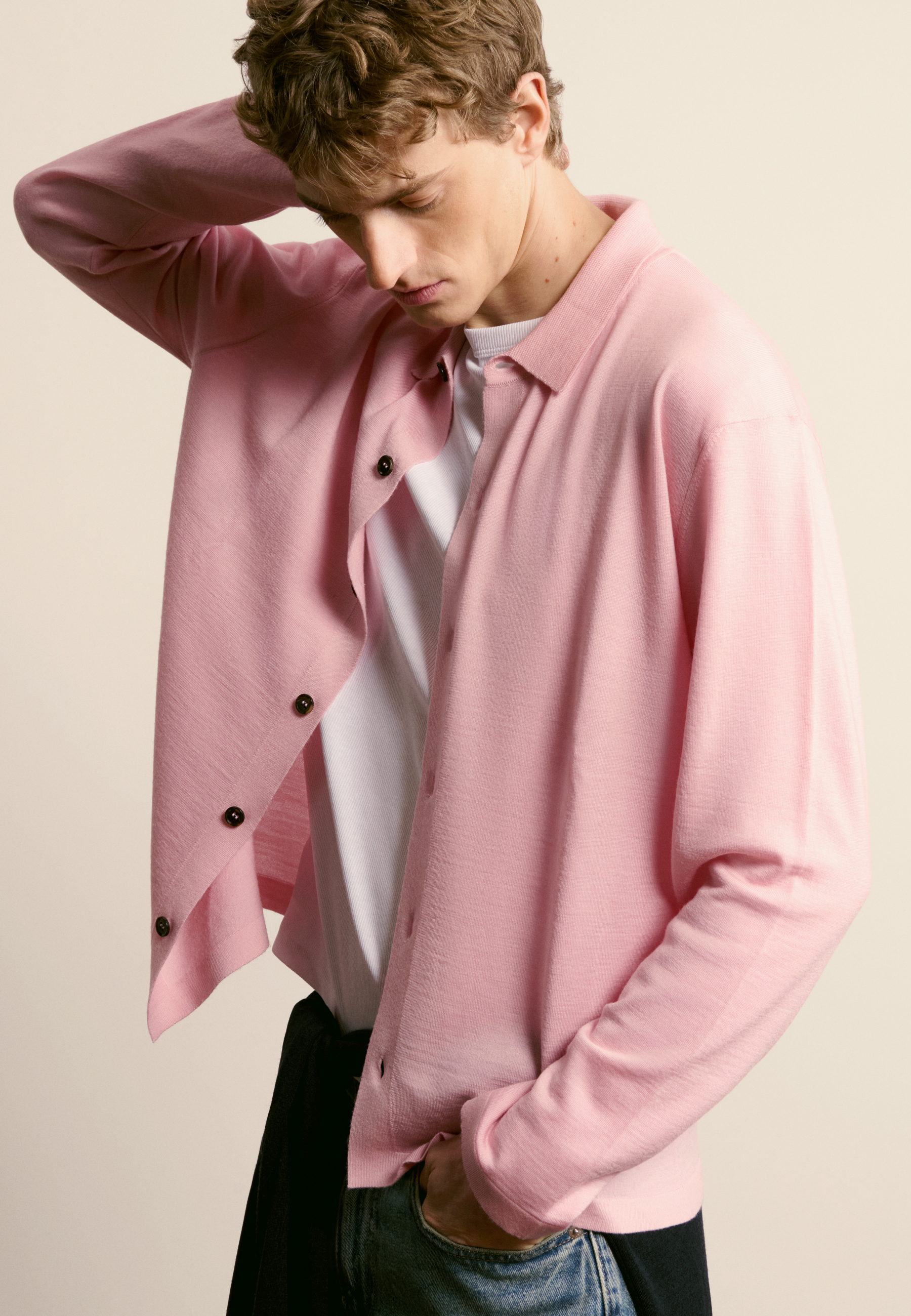 Merino wool shirt MAISON MONTAGUT