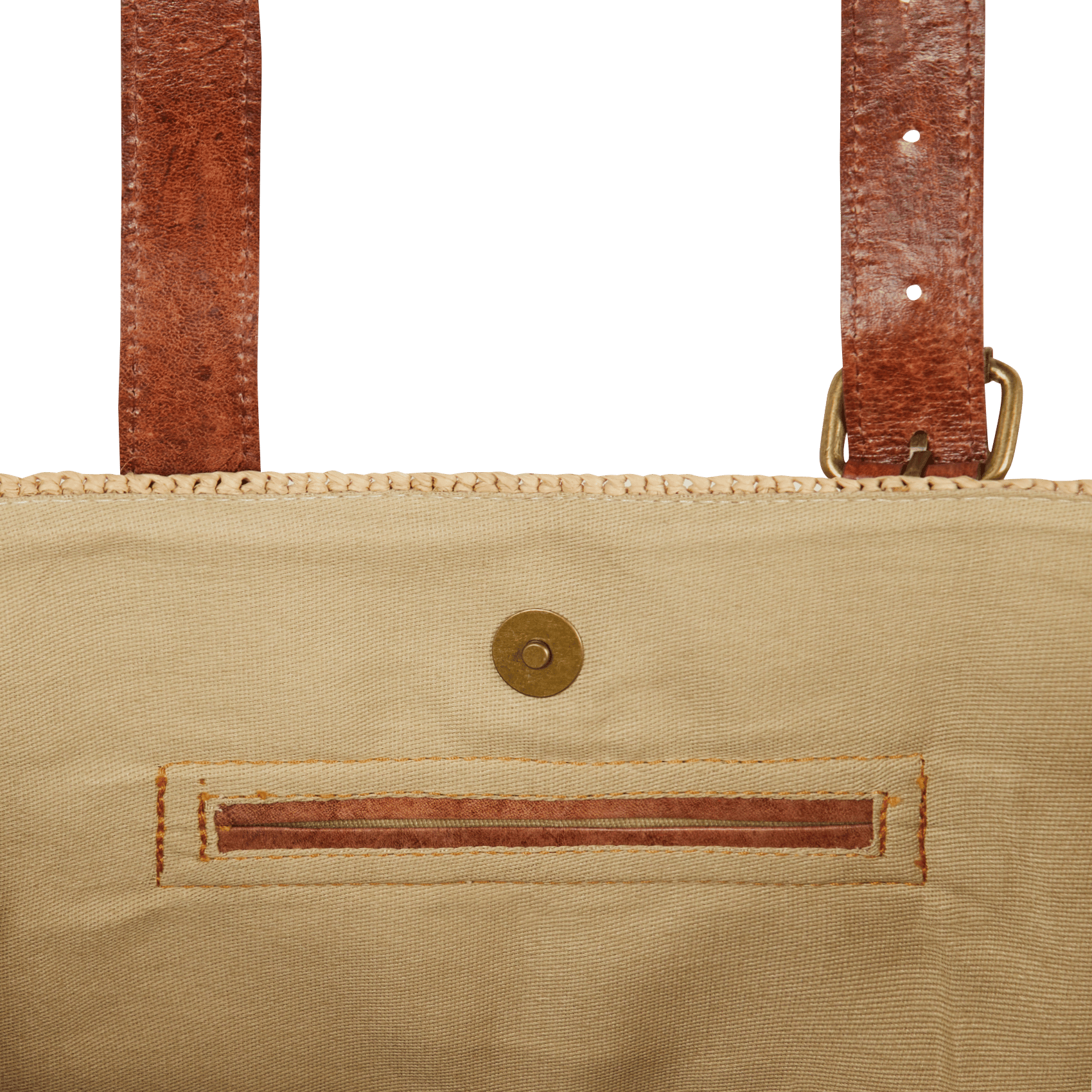 Shopper van raffia IBELIV Beige