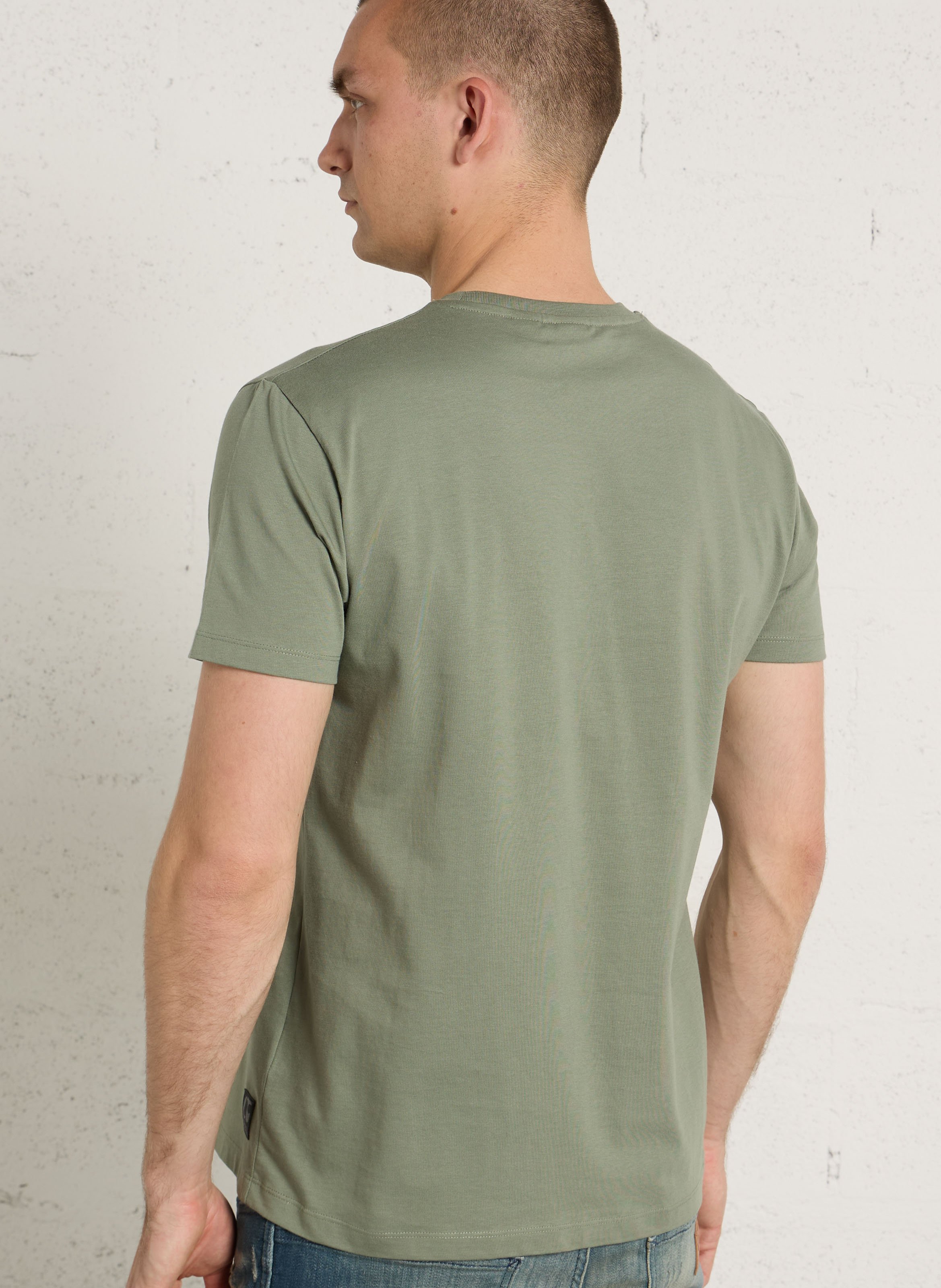 Tee-shirt droit en coton sérigraphié LE TEMPS DES CERISES Blanc