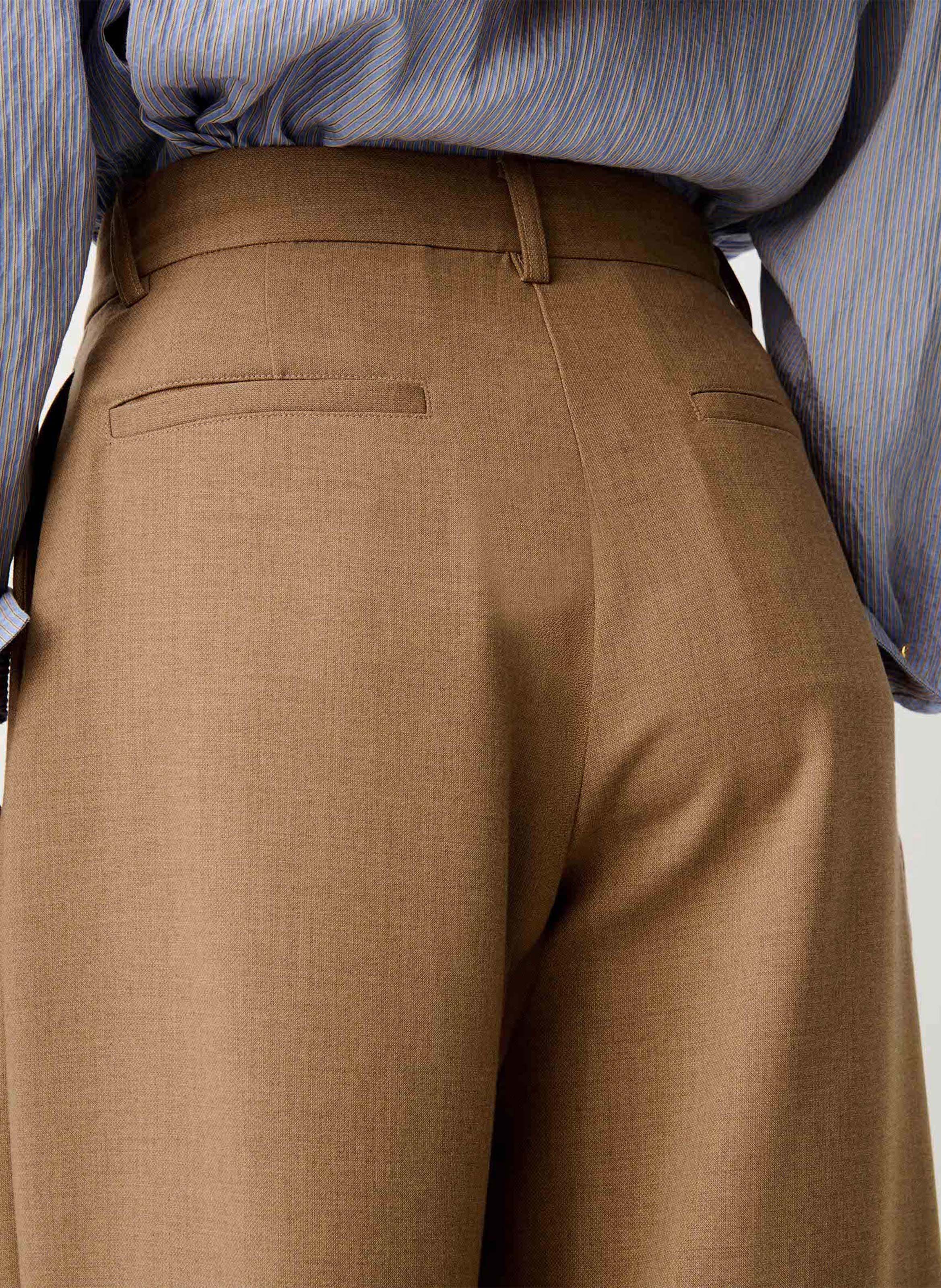 Wide trousers SESSUN Beige