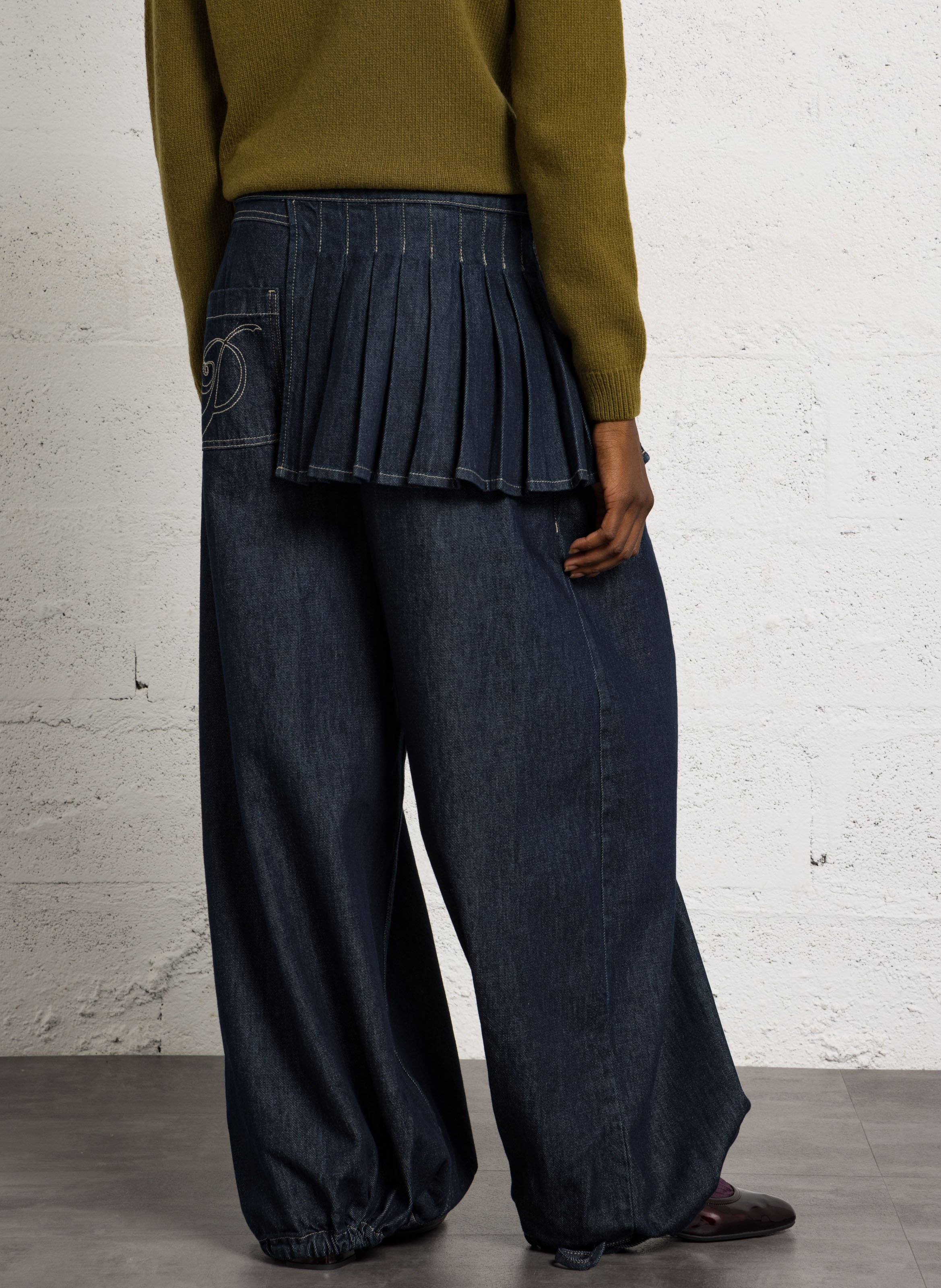 Jean large DAMSON MADDER Bleu