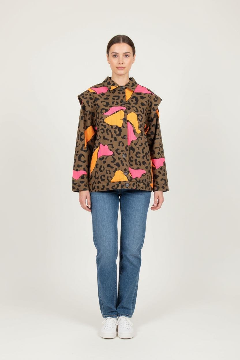 Jacket PARISIENNE ET ALORS - Seconde main Multicolored