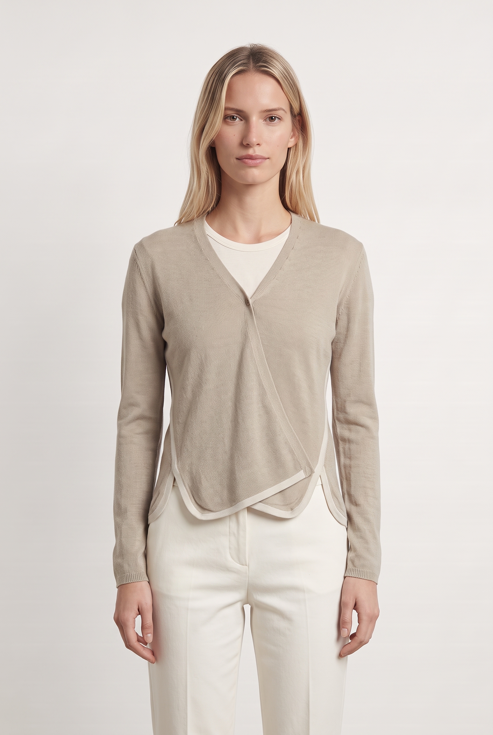 Cardigan MAX MARA - Seconde Main Beige