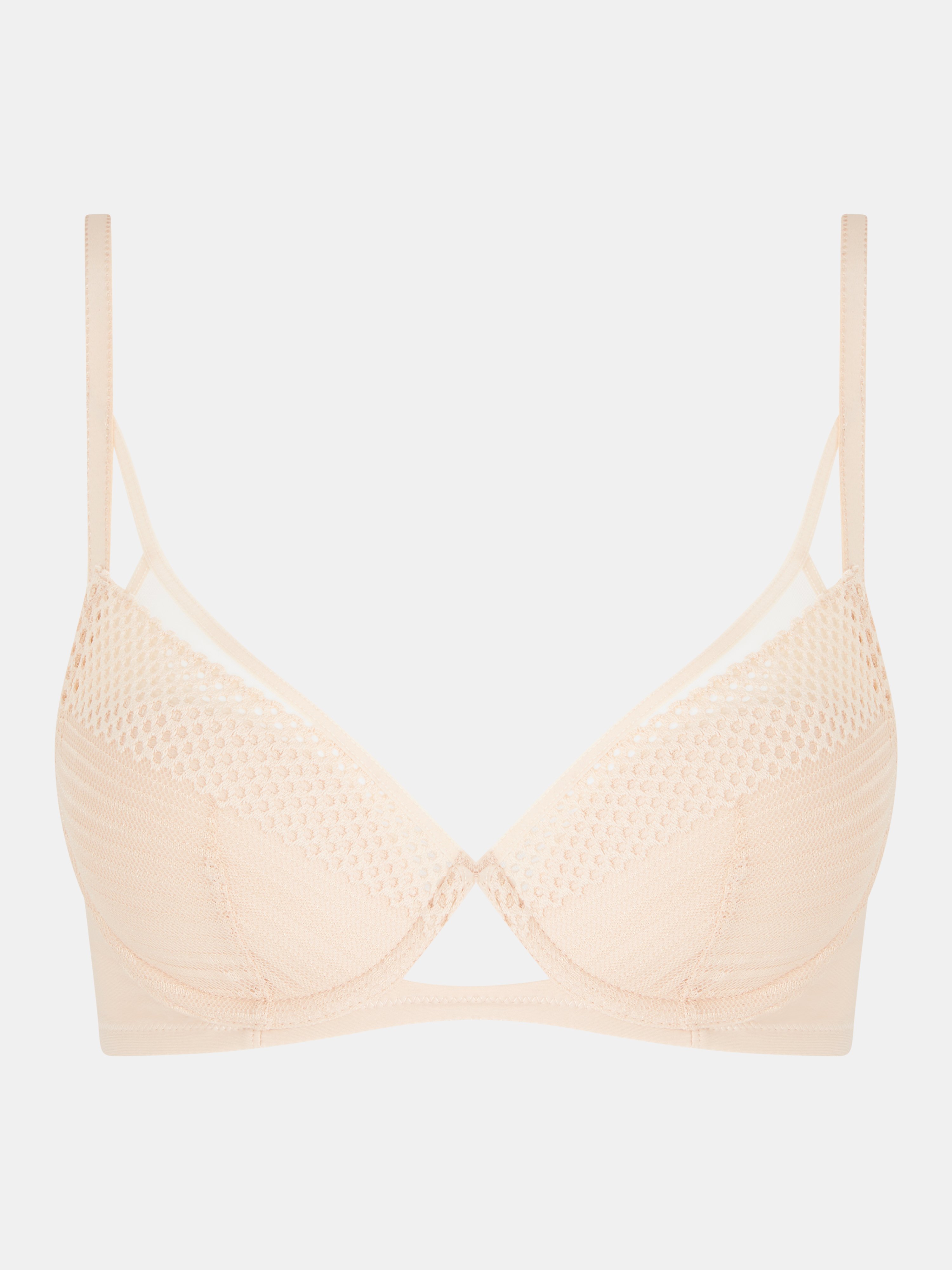 Plunge cup bra CHANTELLE PULP Beige