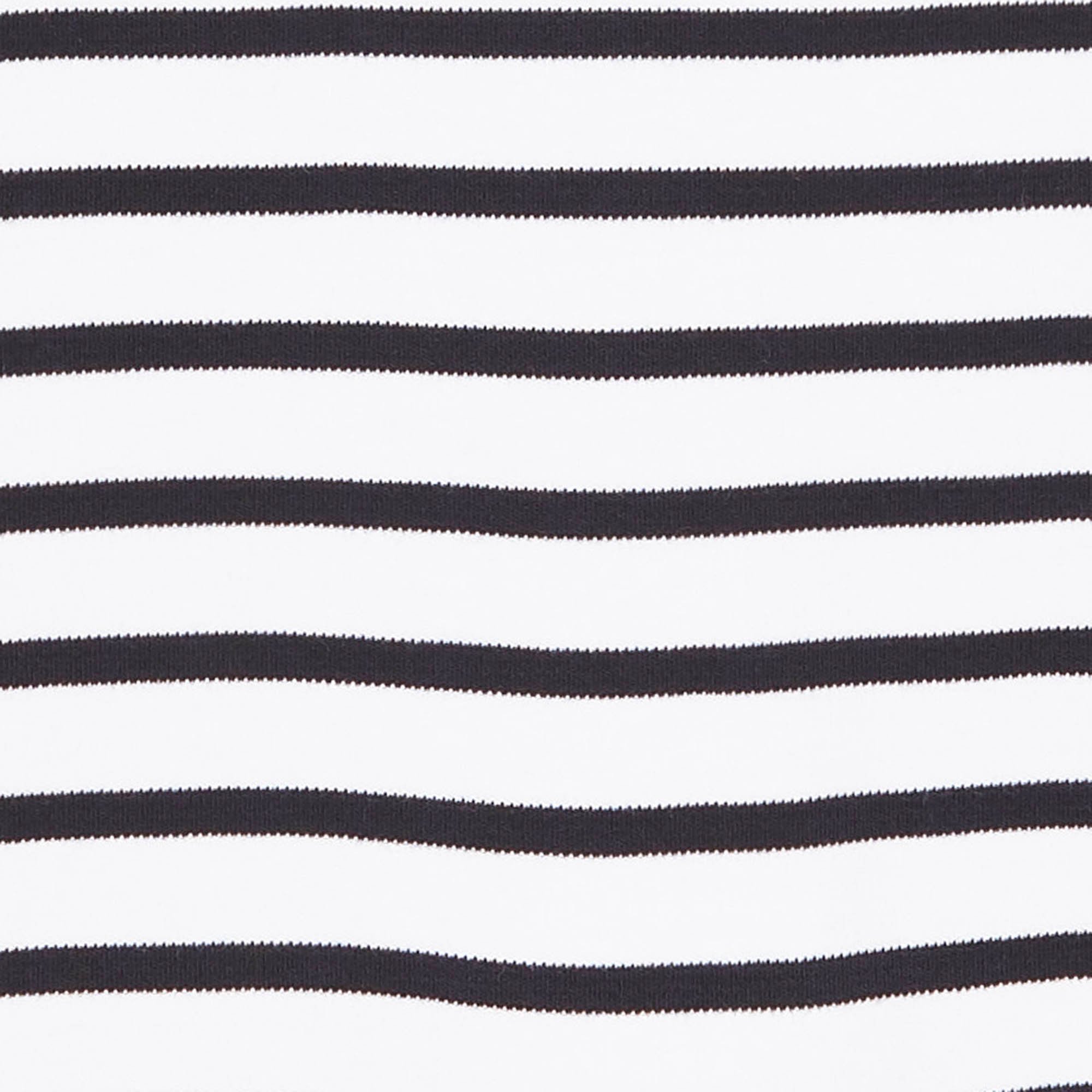 Marinière col rond en coton  ARMOR LUX Blanc