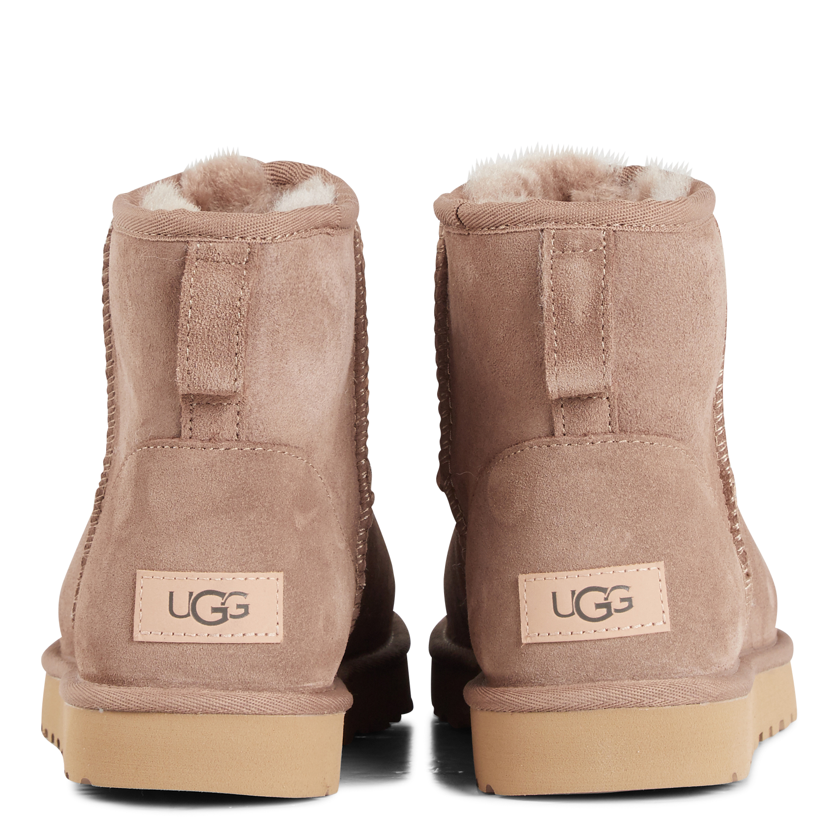 Boots en cuir velours UGG Beige