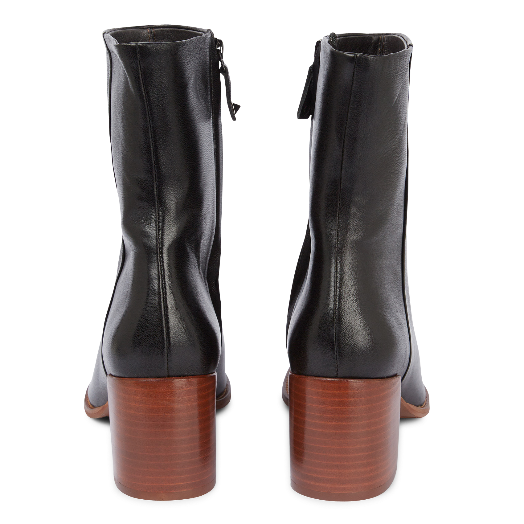 Bottines à talons en cuir  BILLI BI Noir