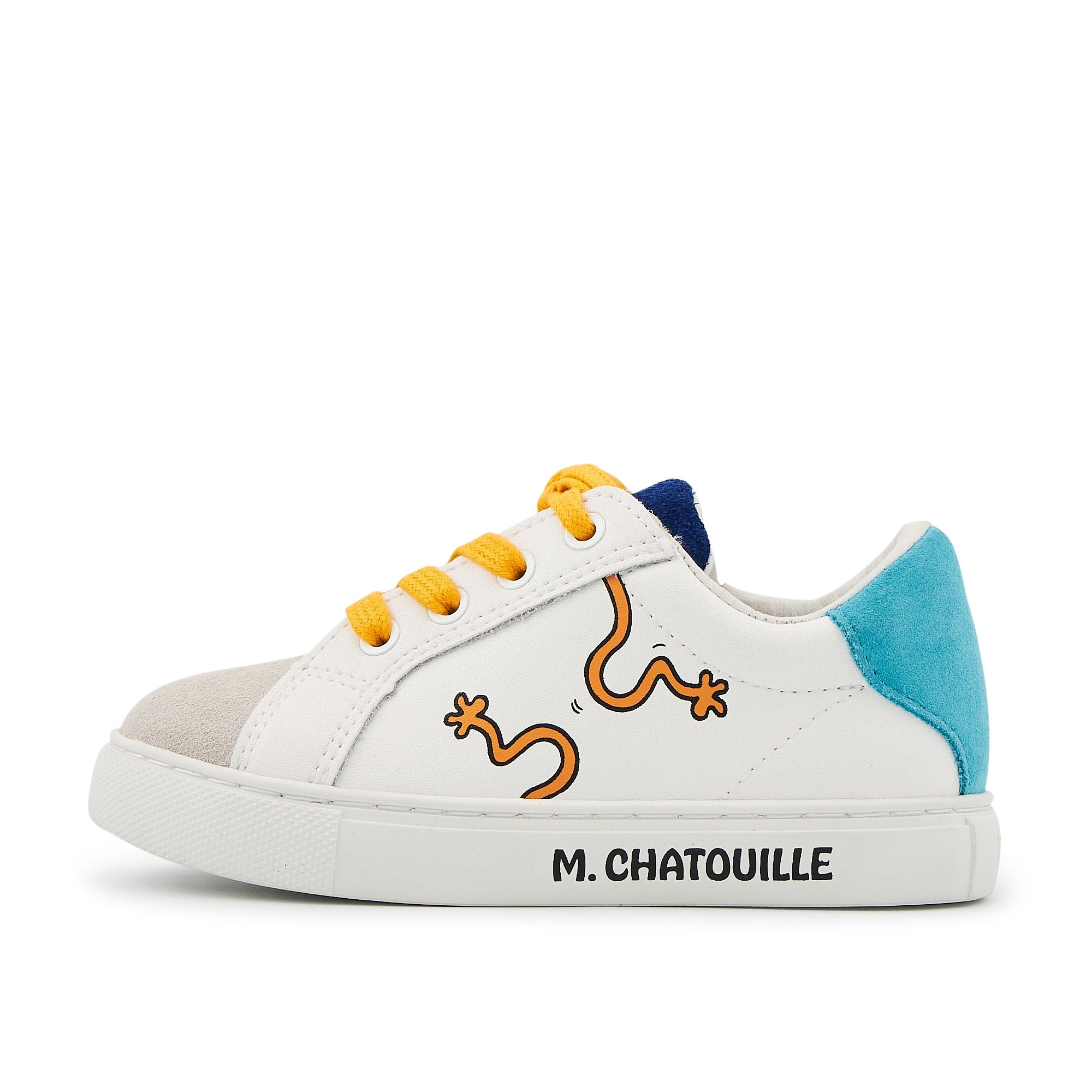 Sneakers en cuir BONS BAISERS PARIS Blanc