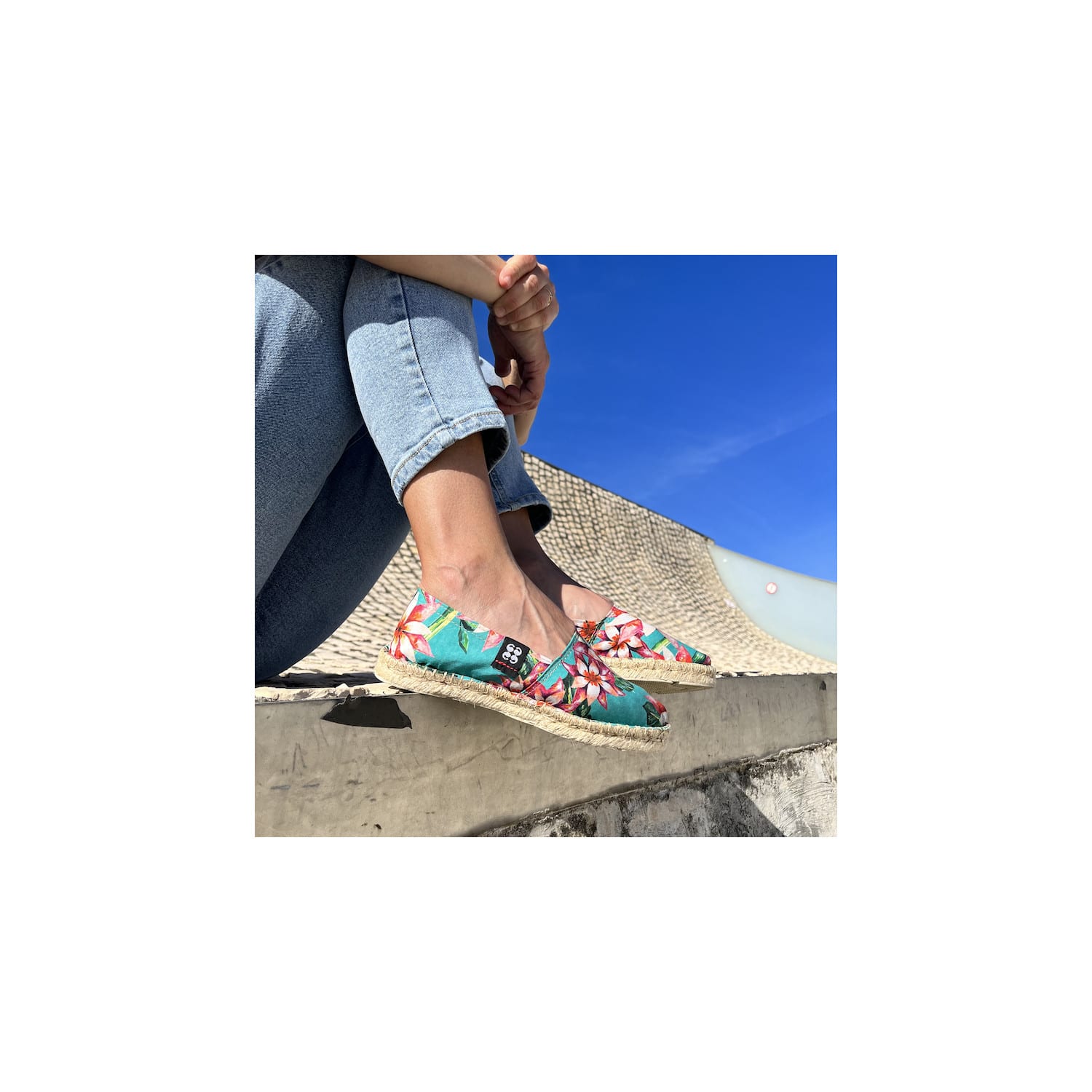 Printed espadrilles ART OF SOULE Blue
