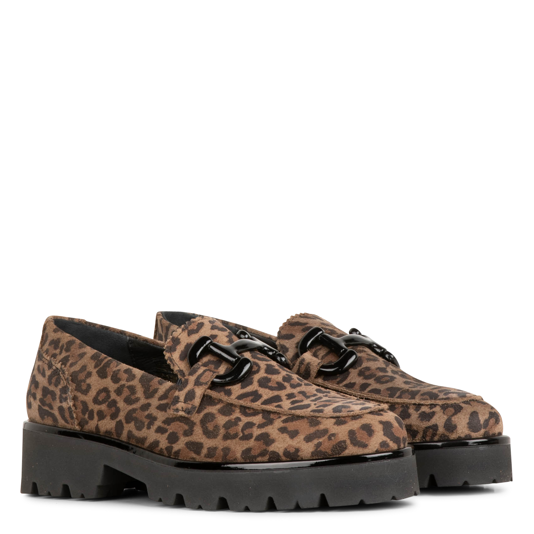 Mocassins crantés en cuir velours JB MARTIN Marron