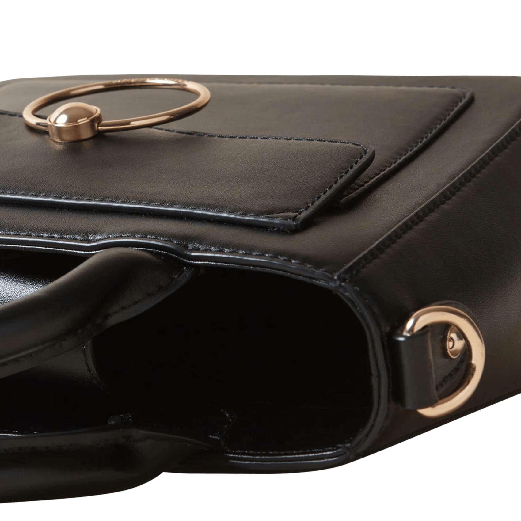 Leren crossbodytas  CLAUDIE PIERLOT Zwart