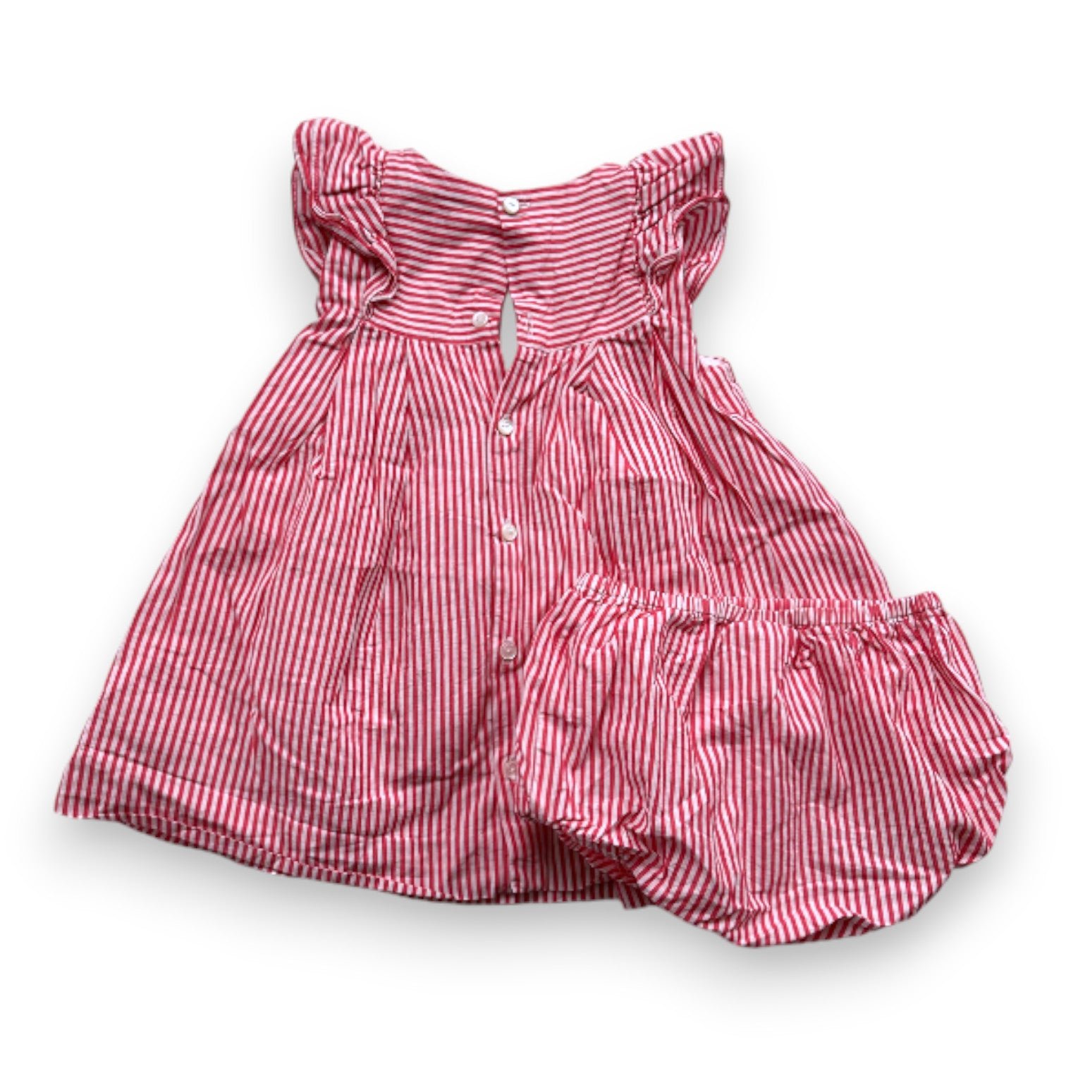 Pink baby set - 12 months JACADI - Seconde Main Pink