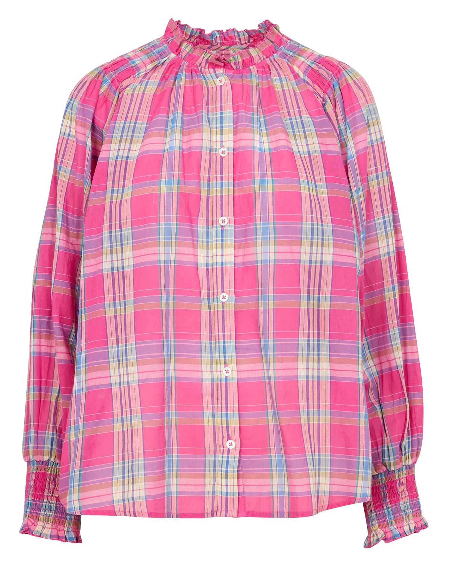 Chemise col classique manches contrastantes en coton BELLEROSE Green