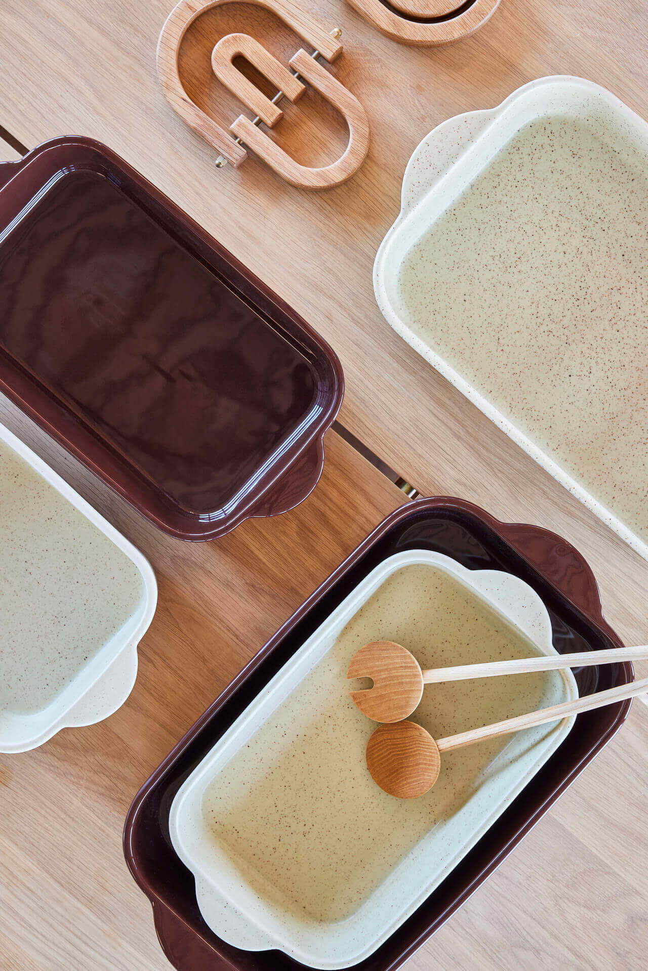 Baking dish in stoneware OYOY LIVING DESIGN Beige