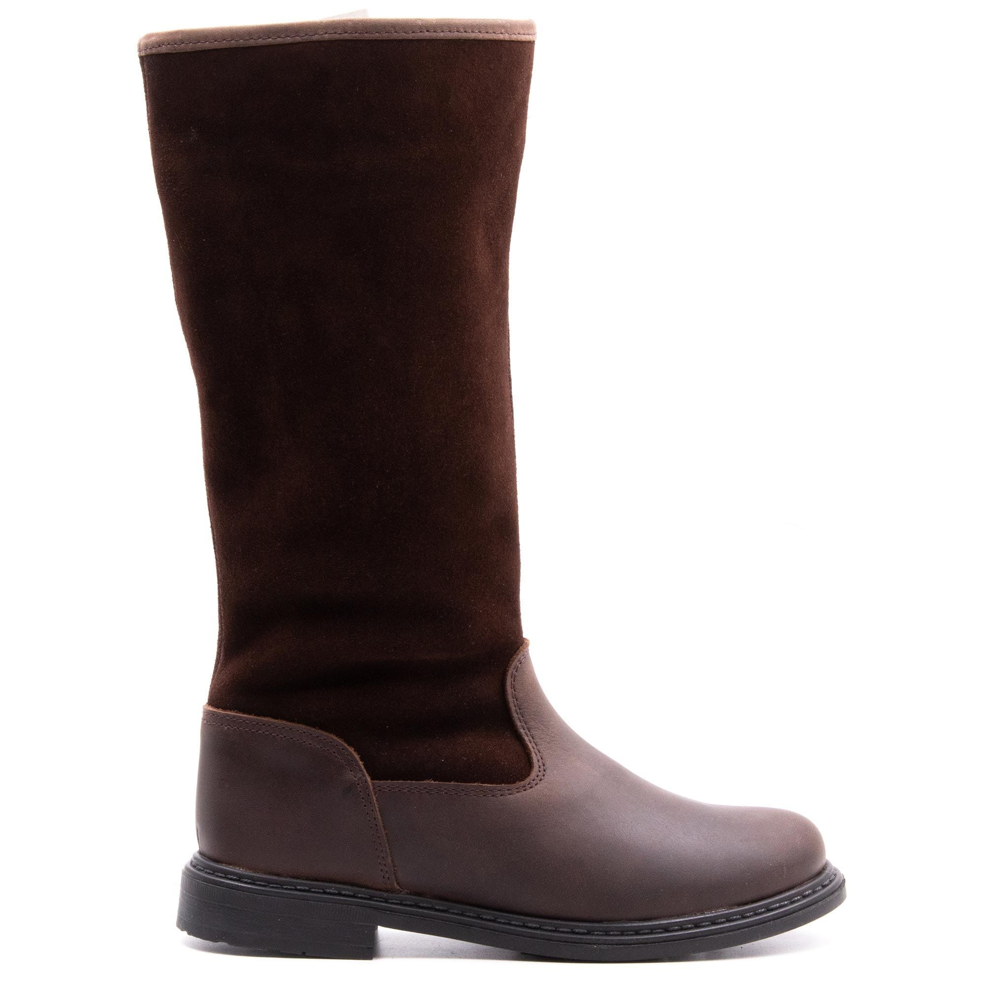 Girl's fur-lined boots Boni & Sidonie Brown