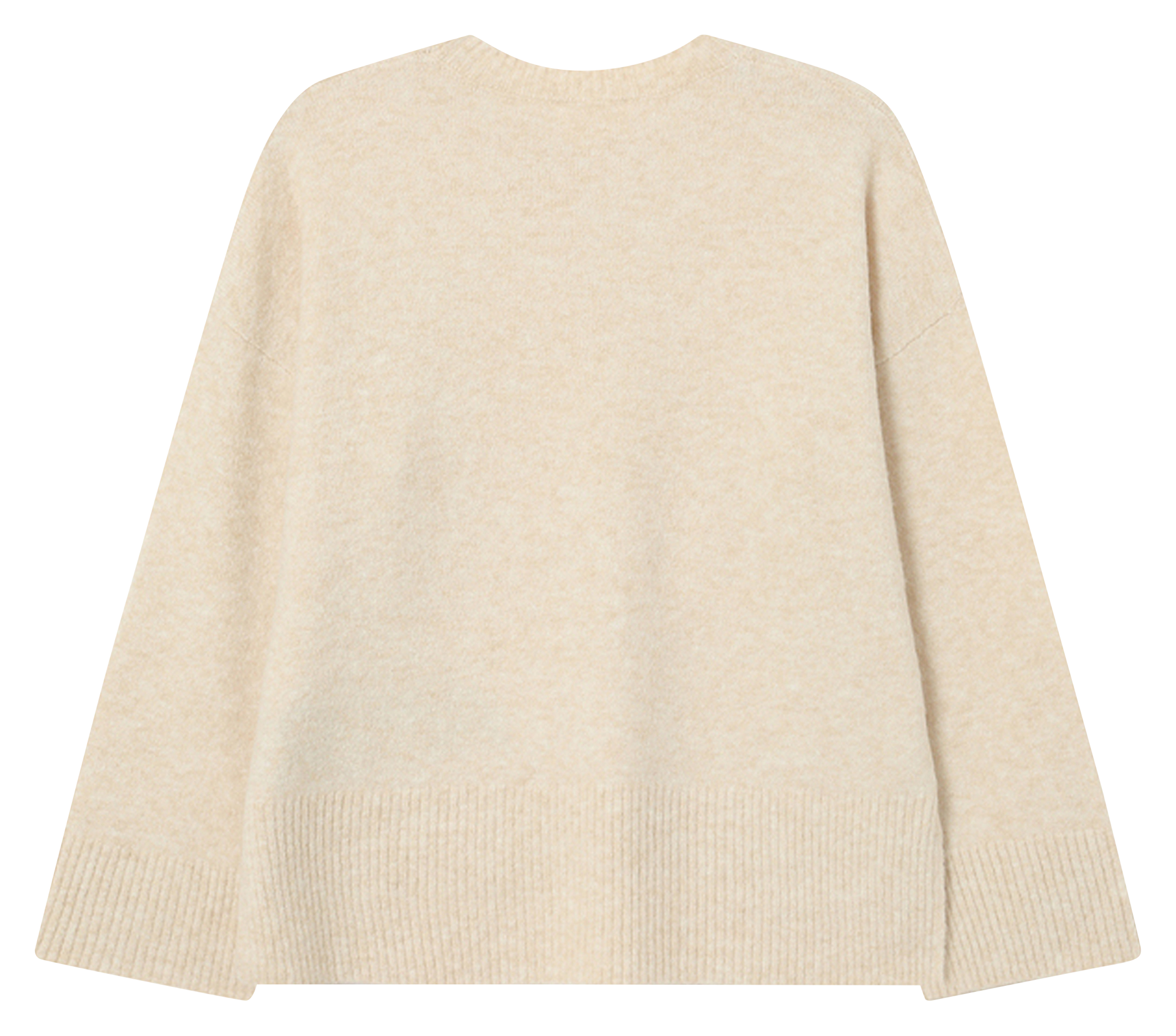 Sweat col ronnd GRACE ET MILA Marron