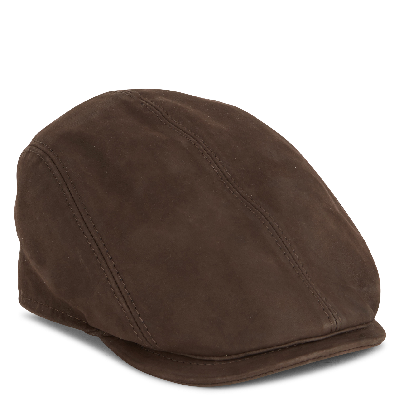 Leder-Baskenmütze SAISON 1865 Braun