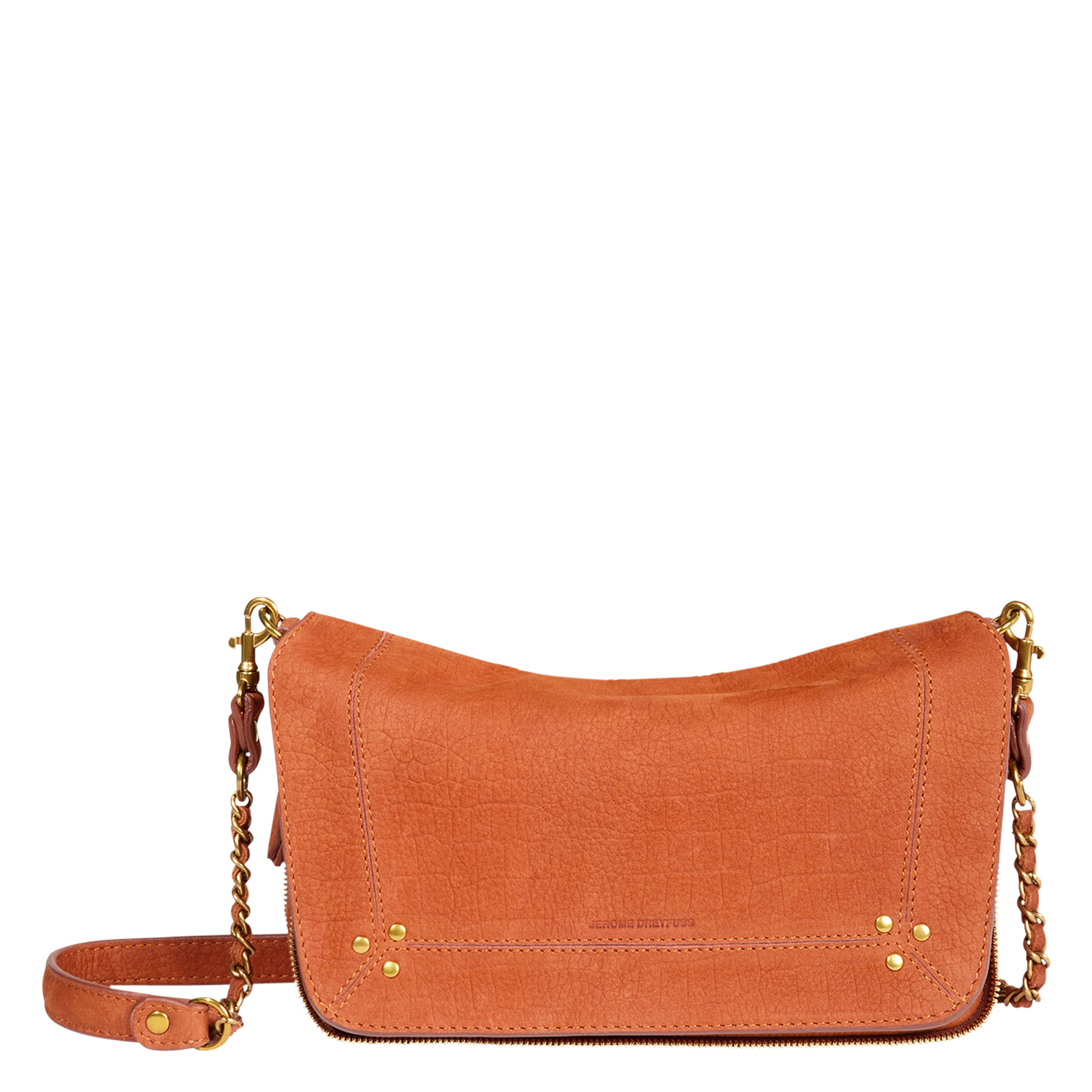 Brieftasche aus Leder JEROME DREYFUSS Orange