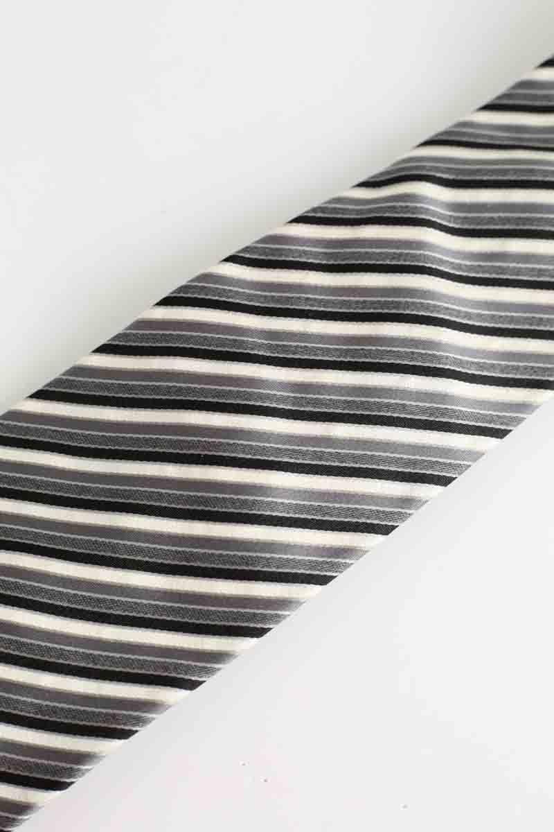 Navelli silk tie KENZO - SECONDE MAIN Grey