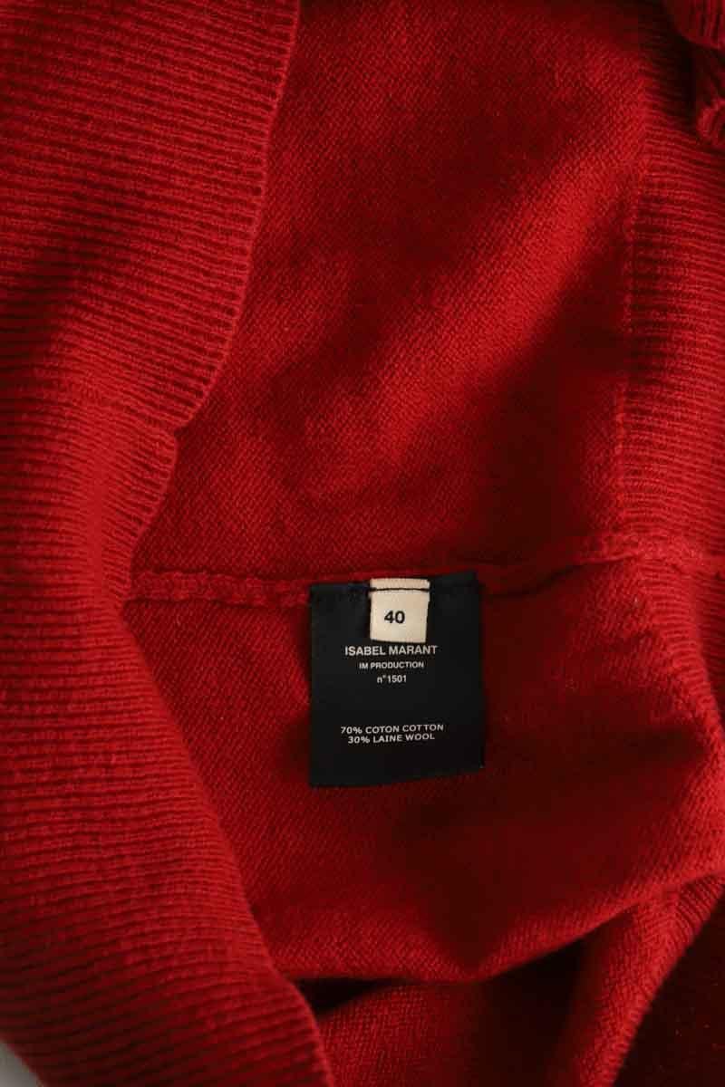 Cotton pullover ISABEL MARANT ÉTOILE - SECONDE MAIN Red