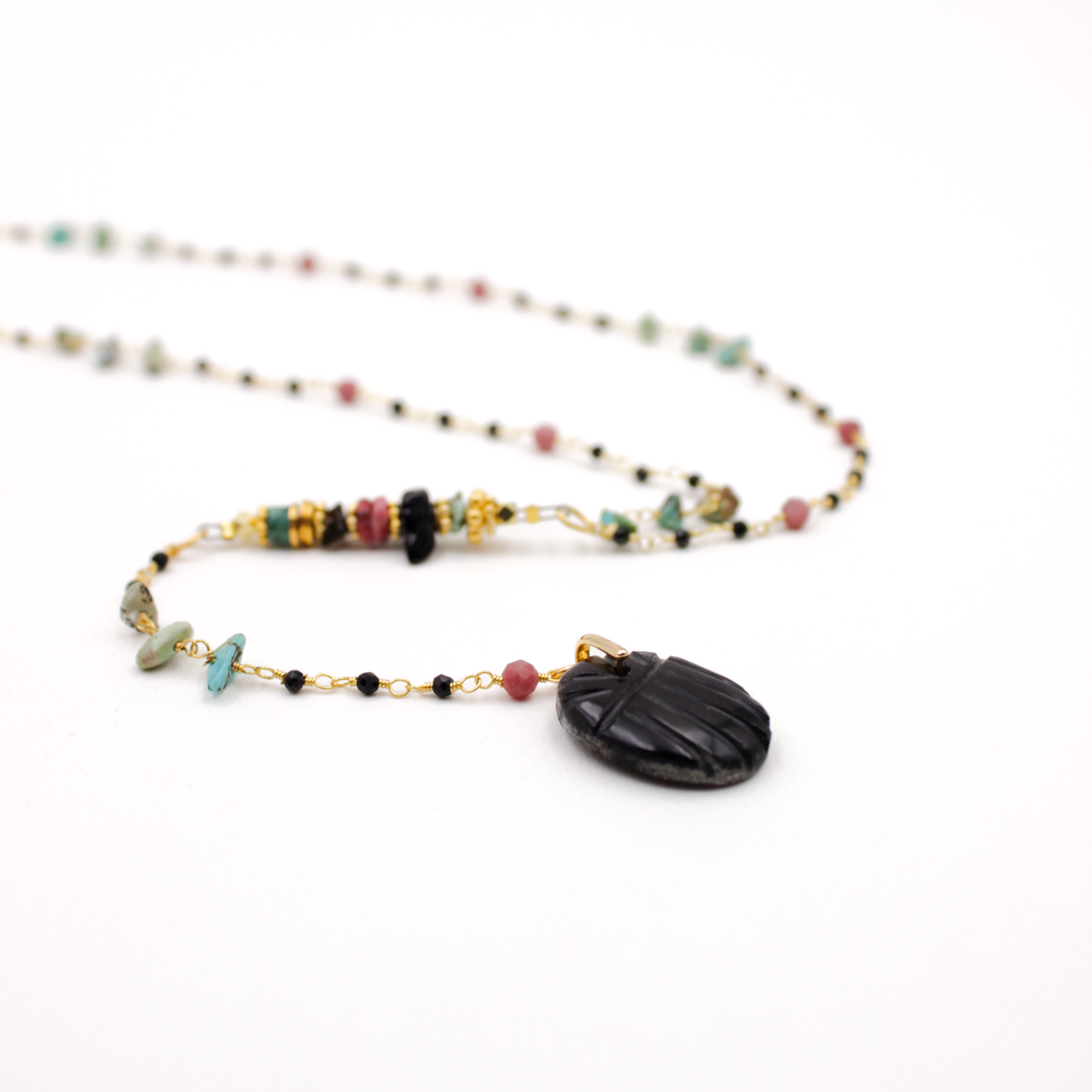 CHAPLET SCARABÉE - ELSA L'ATELIER DES DAMES Golden