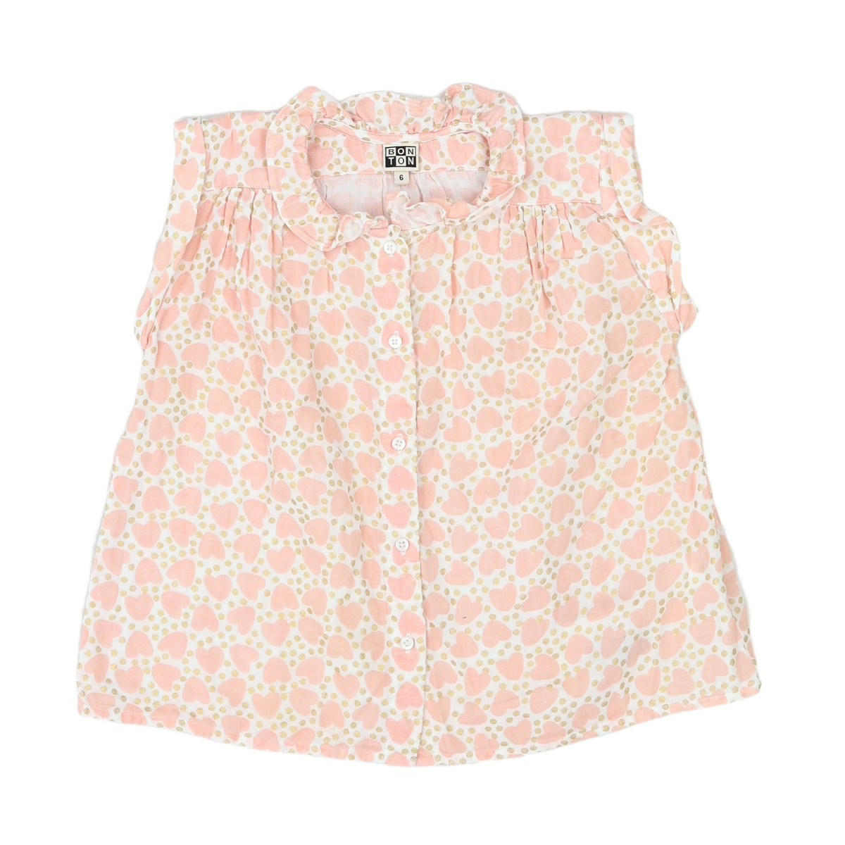Pink children's blouse - 6 years BONTON - Seconde Main Pink