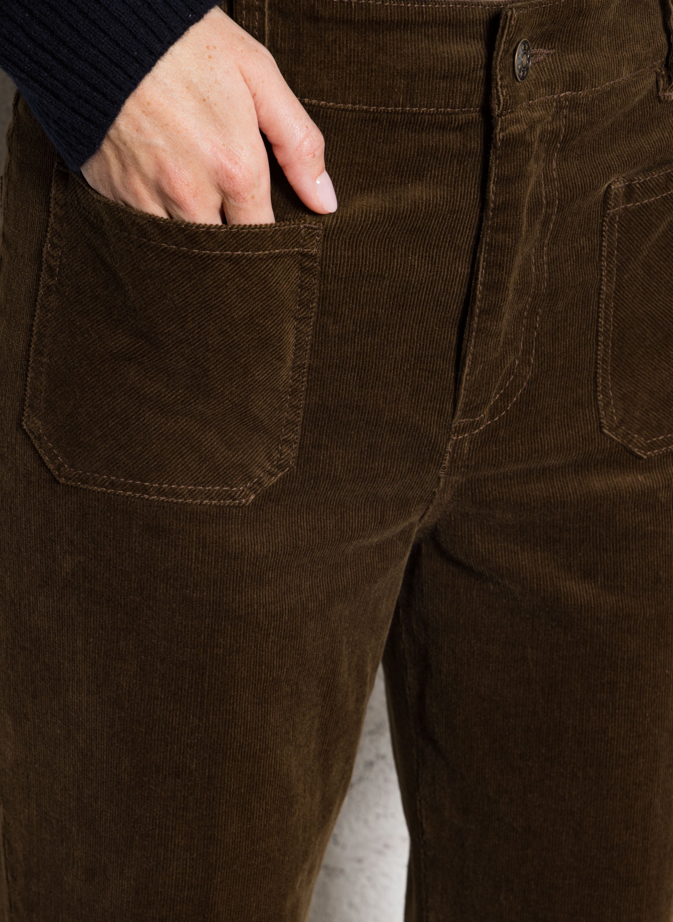 Cotton-blend bucket hat BENSIMON Brown