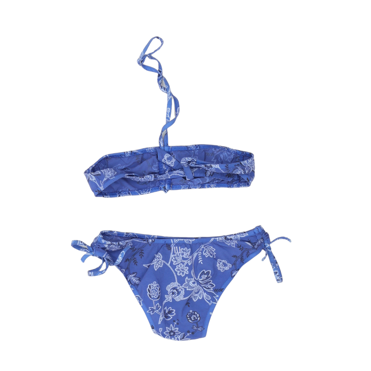 Blue two-piece swimsuit for children - 8 years SUNCHILD - Seconde Main Blue