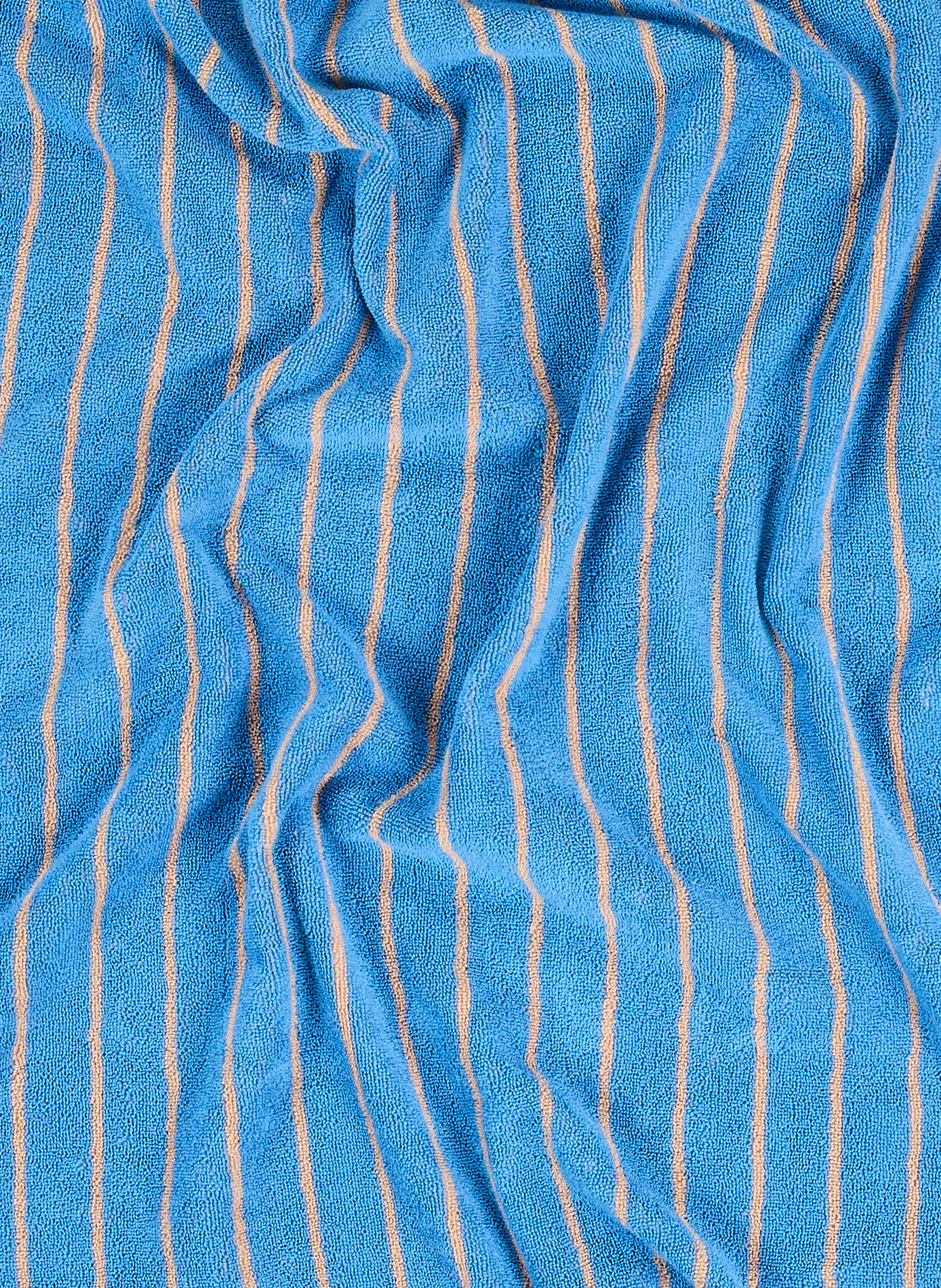 Organic cotton bath towel AU PRINTEMPS PARIS MAISON Blue