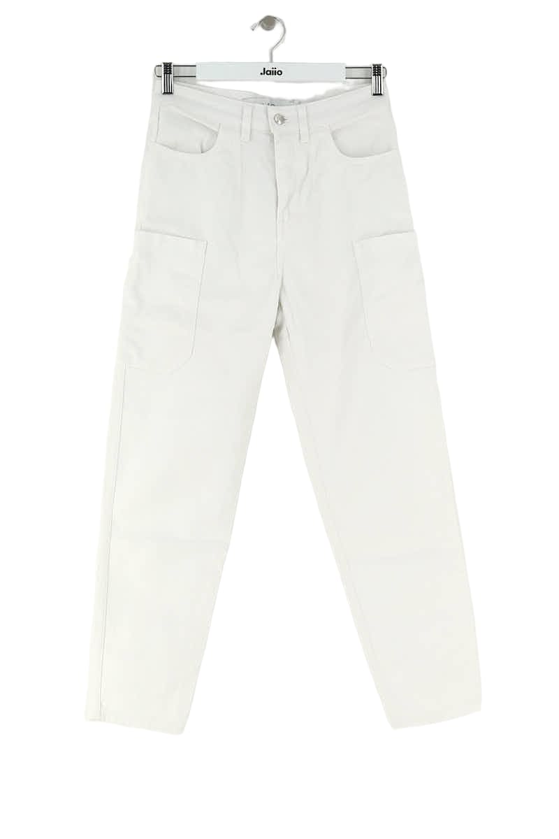 - Straight-leg jeans
- 5 pockets
- Straight cut
- Faded effect IRO - Seconde Main White