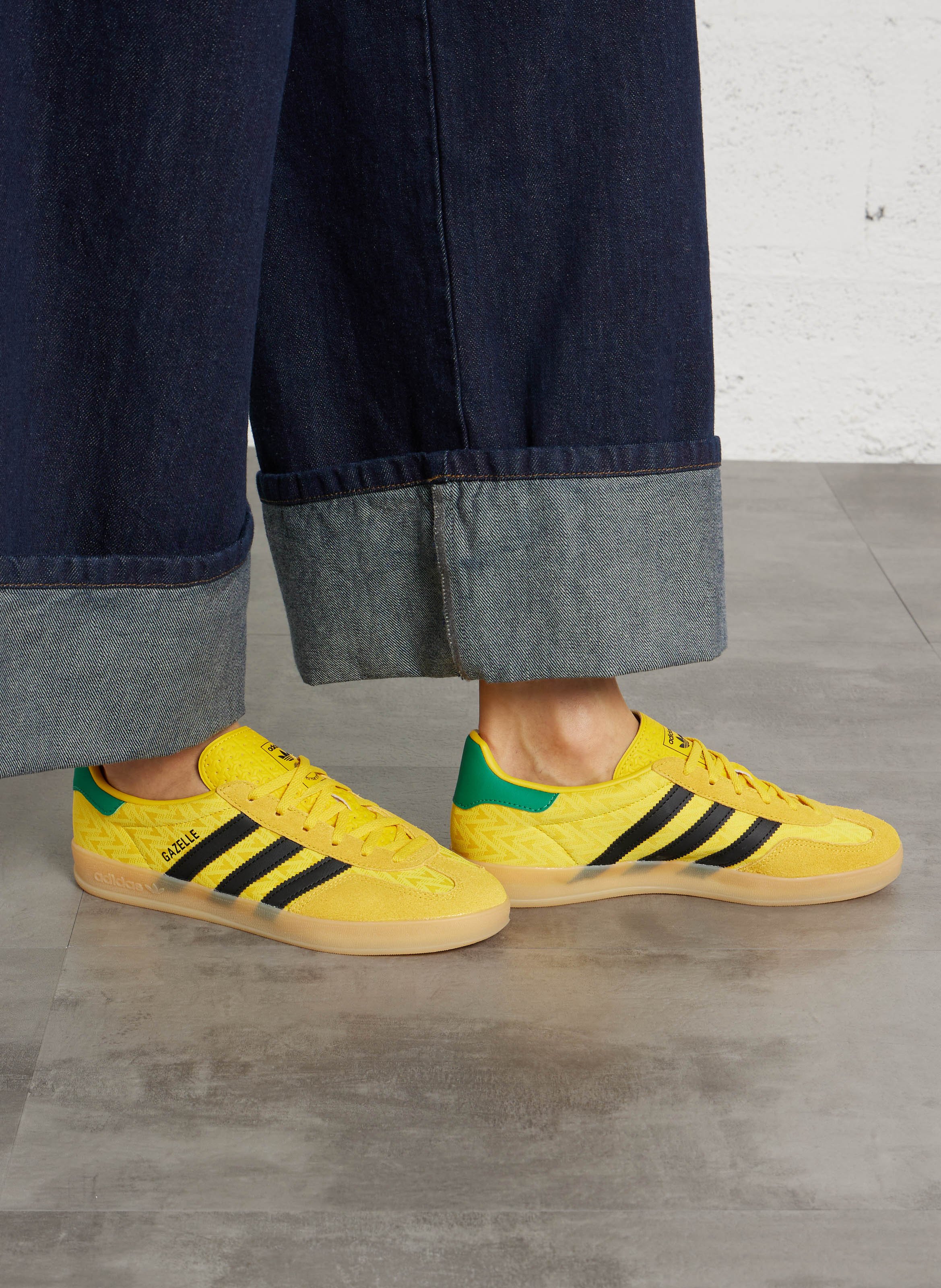 Sneaker mit Musterdetails ADIDAS Gelb