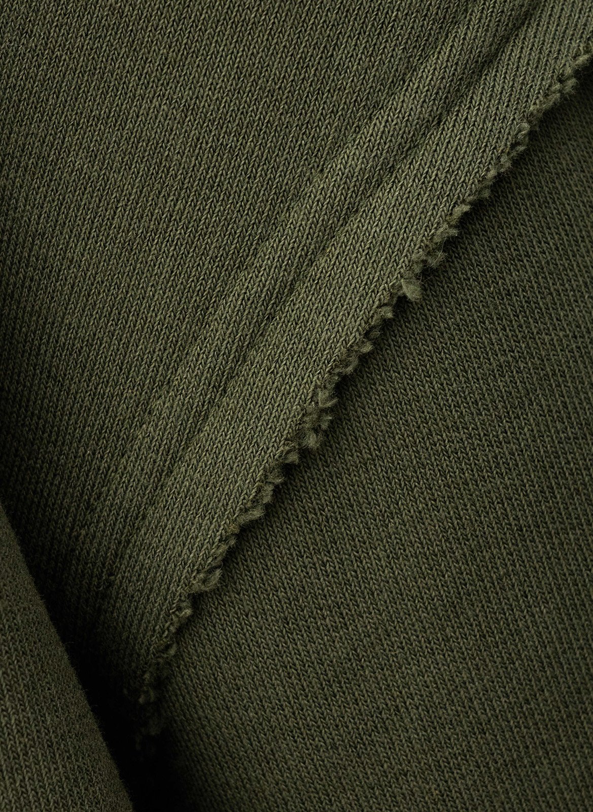 Korte hoodie met zeefdruk op de achterkant. BA&SH Kaki